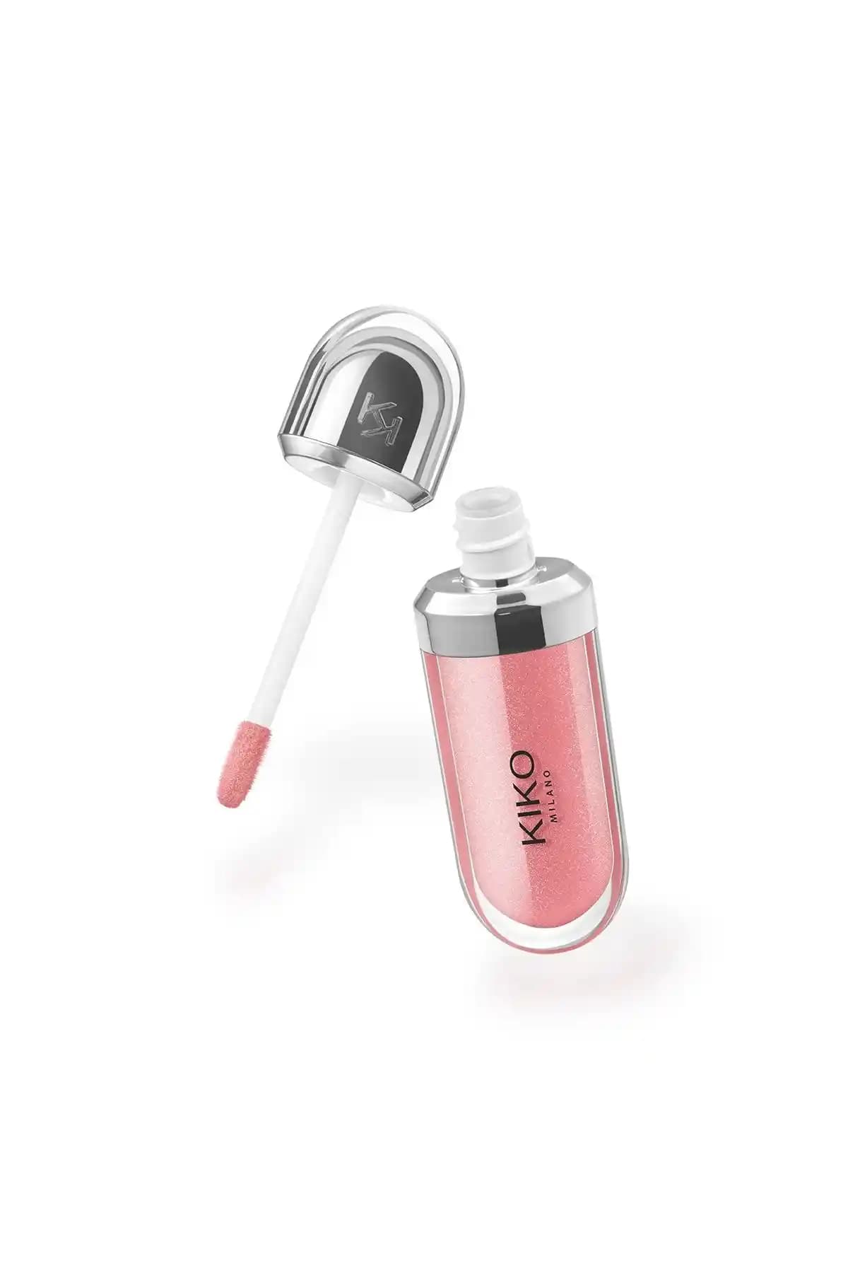 KIKO 3D Hydra Lipgloss Karşılaştırması: Pembe Magnolia ve Brun Rose Ürünleri
