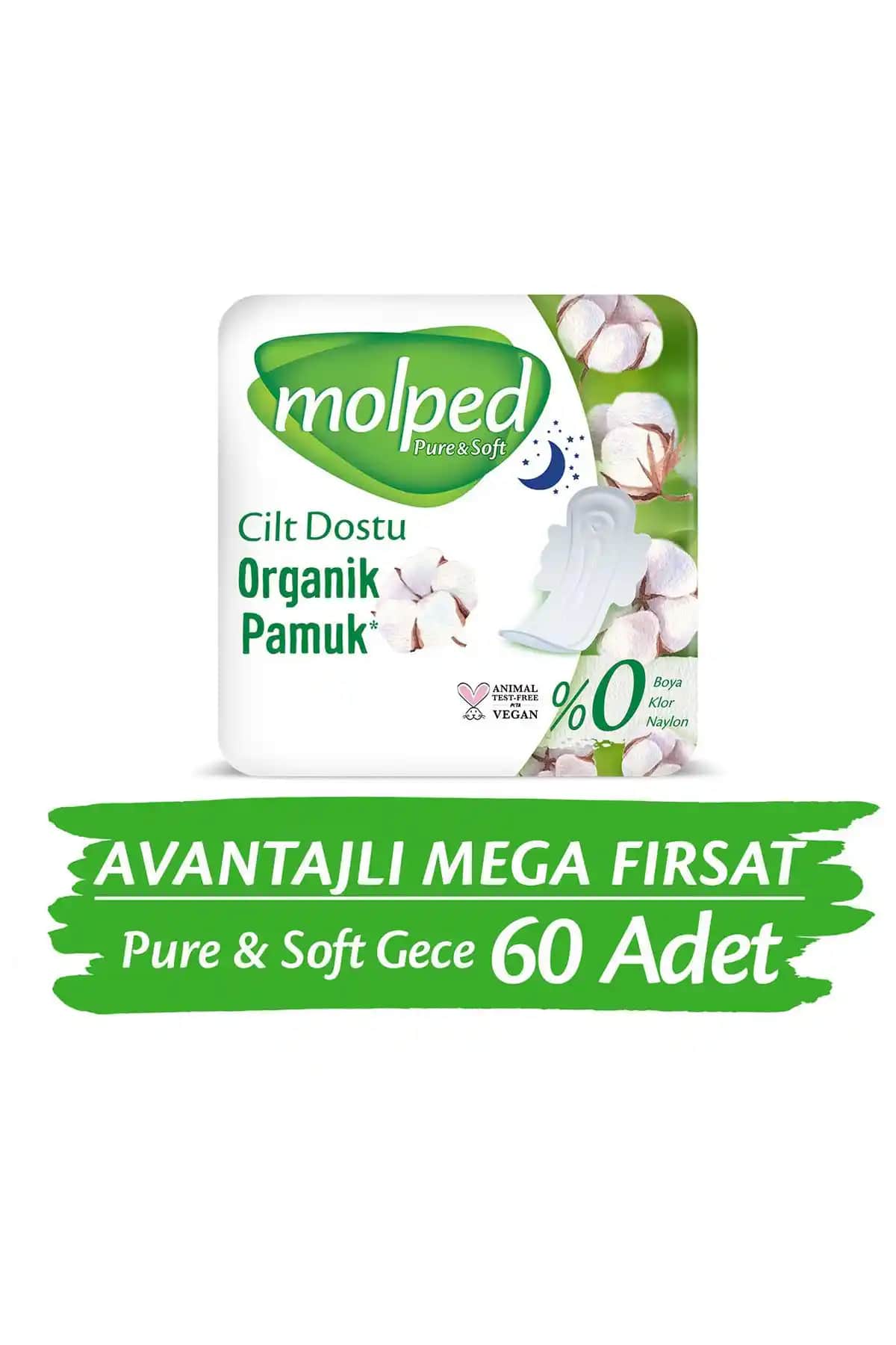 Molped Pure & Soft Gece Pedleri ile Konfor ve Güvenlik Bir Arada Sunar