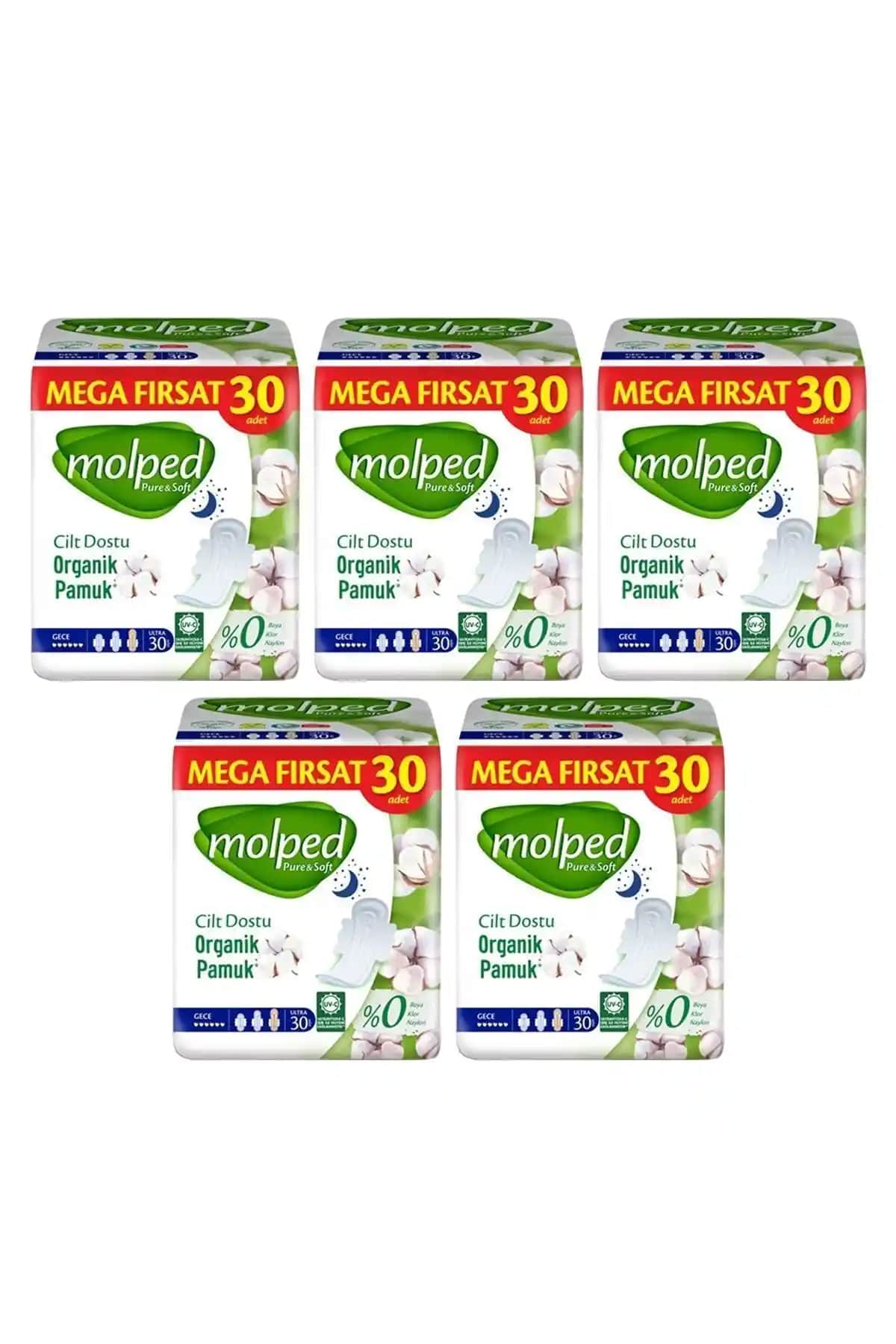 Molped Pure Soft Mega Fırsat Gece Ultra Pedleri ile Konfor ve Temizlikte Yeni Dönem