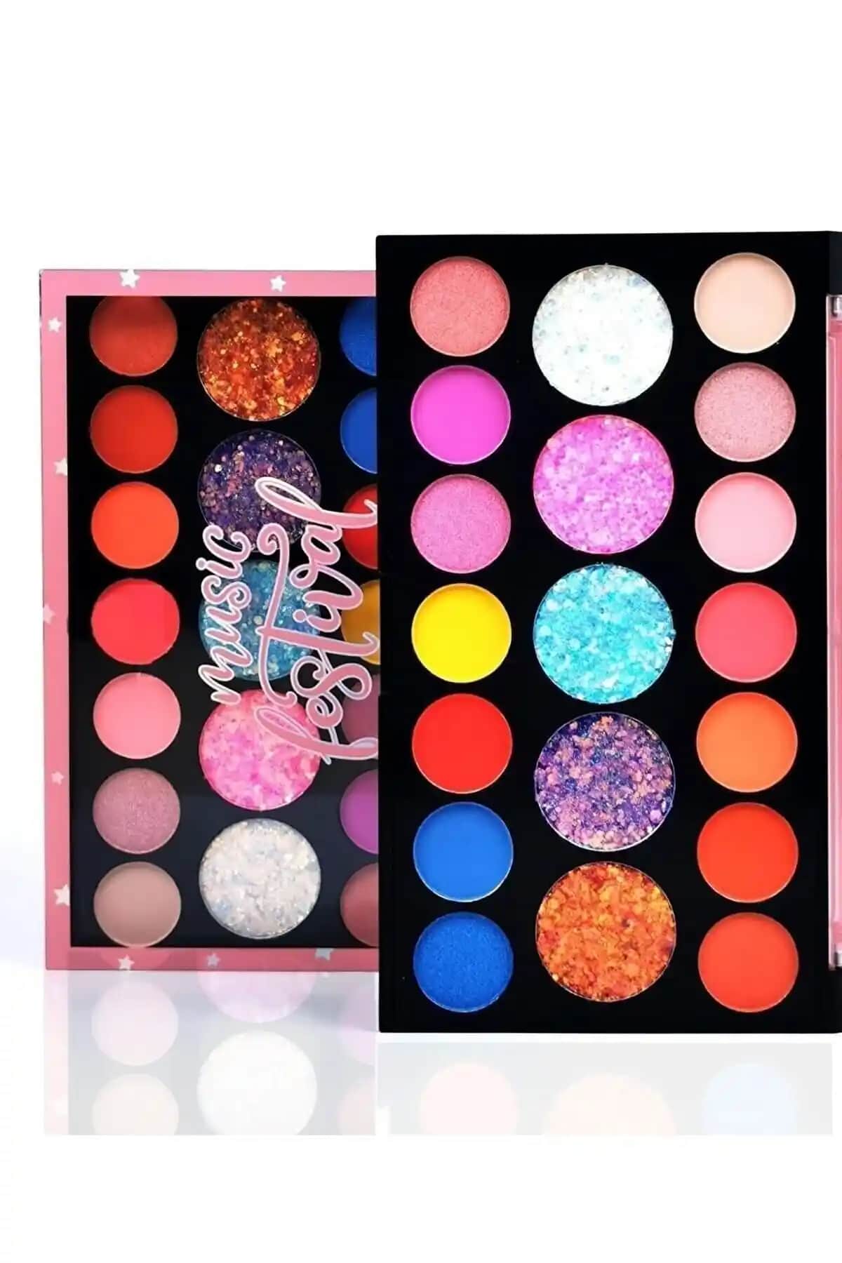 Rival Beauty ve Tikatti Flamingo Göz Farı Paletleri Karşılaştırması