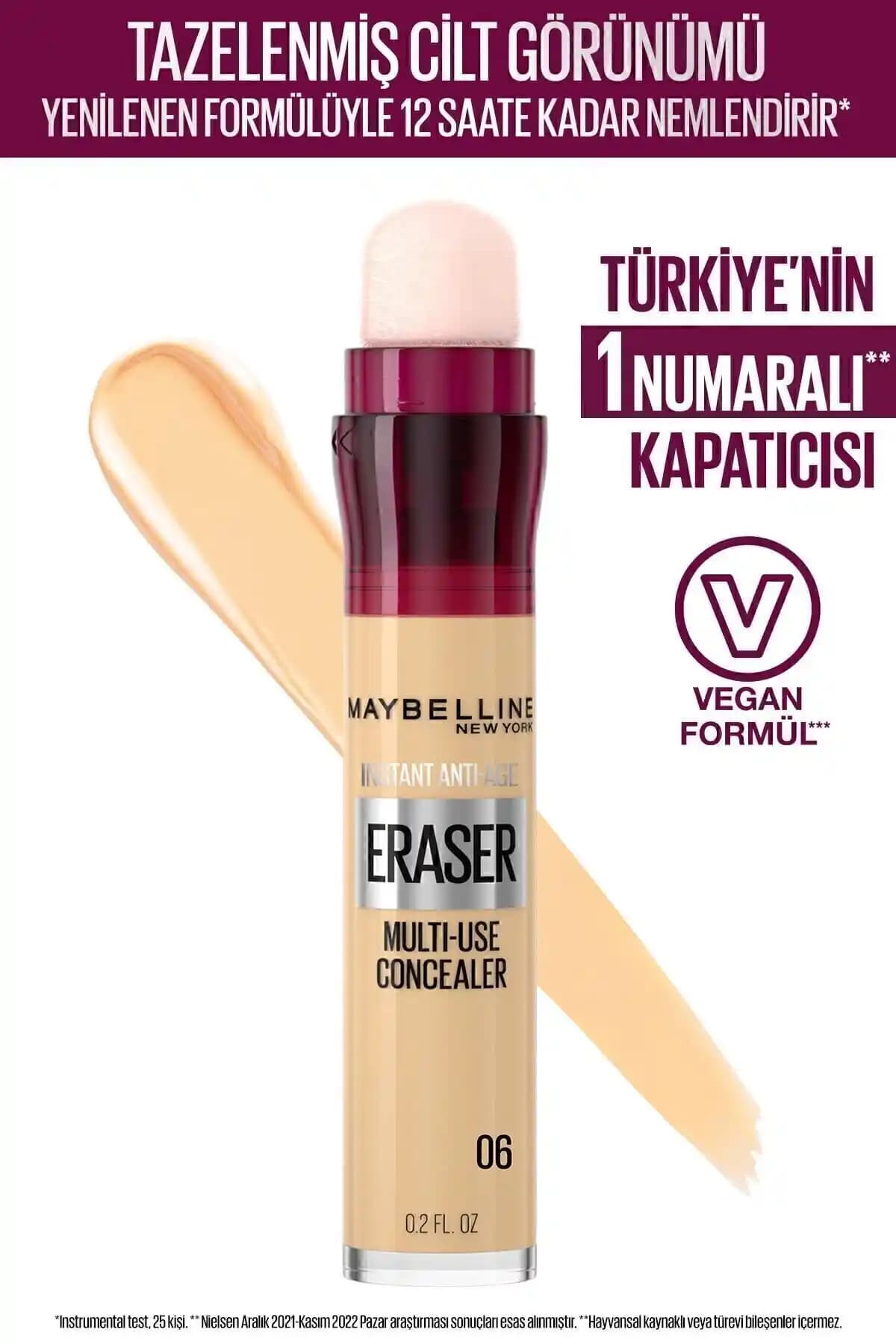 Maybelline New York Anti Age Kapatıcı Karşılaştırması 06 Neutralizer ve 07 Sand