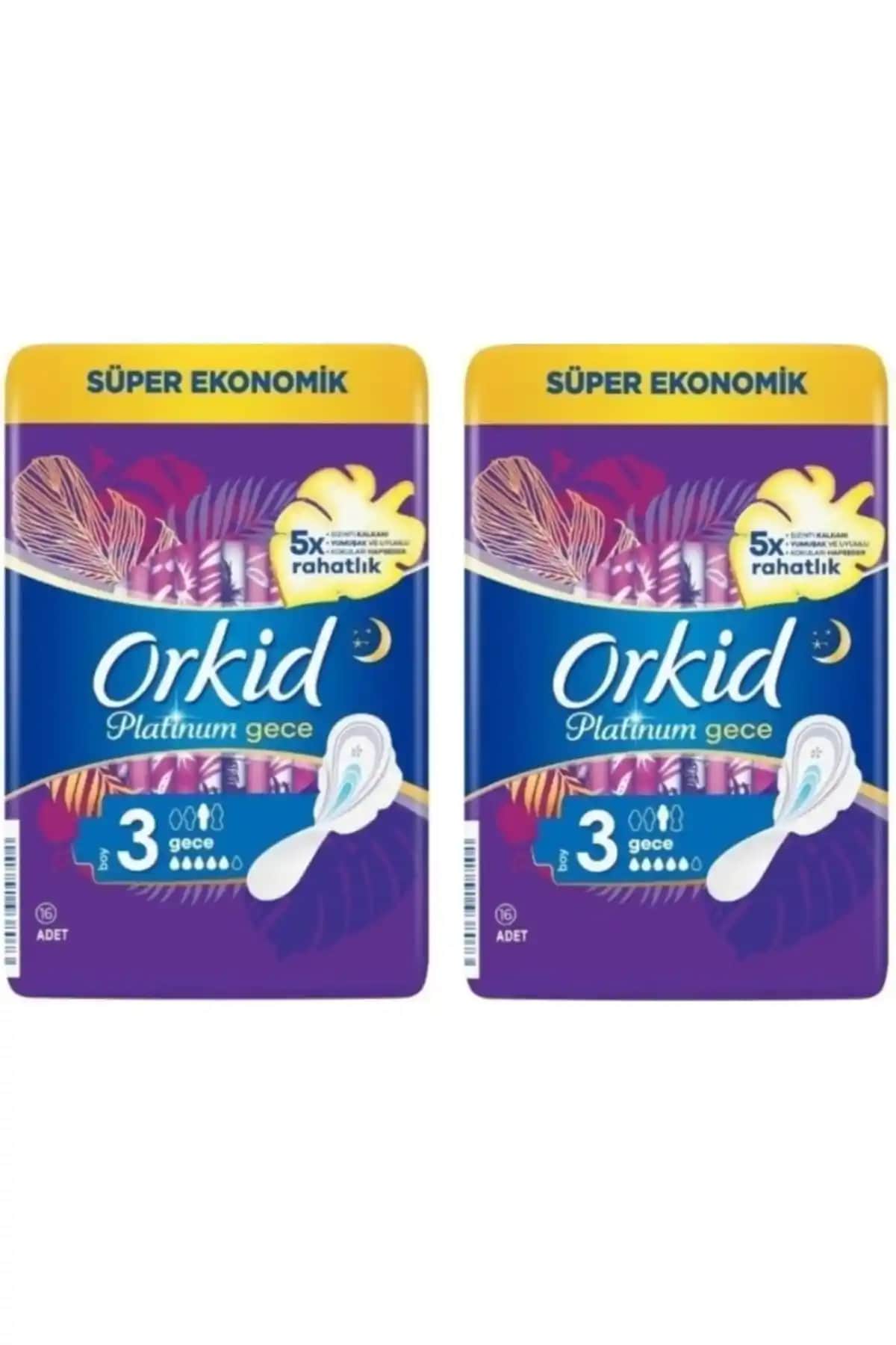 Orkid Platinum 4'lü Gece Ürünleri Konfor ve Sağlığı Bir Arada Sunar