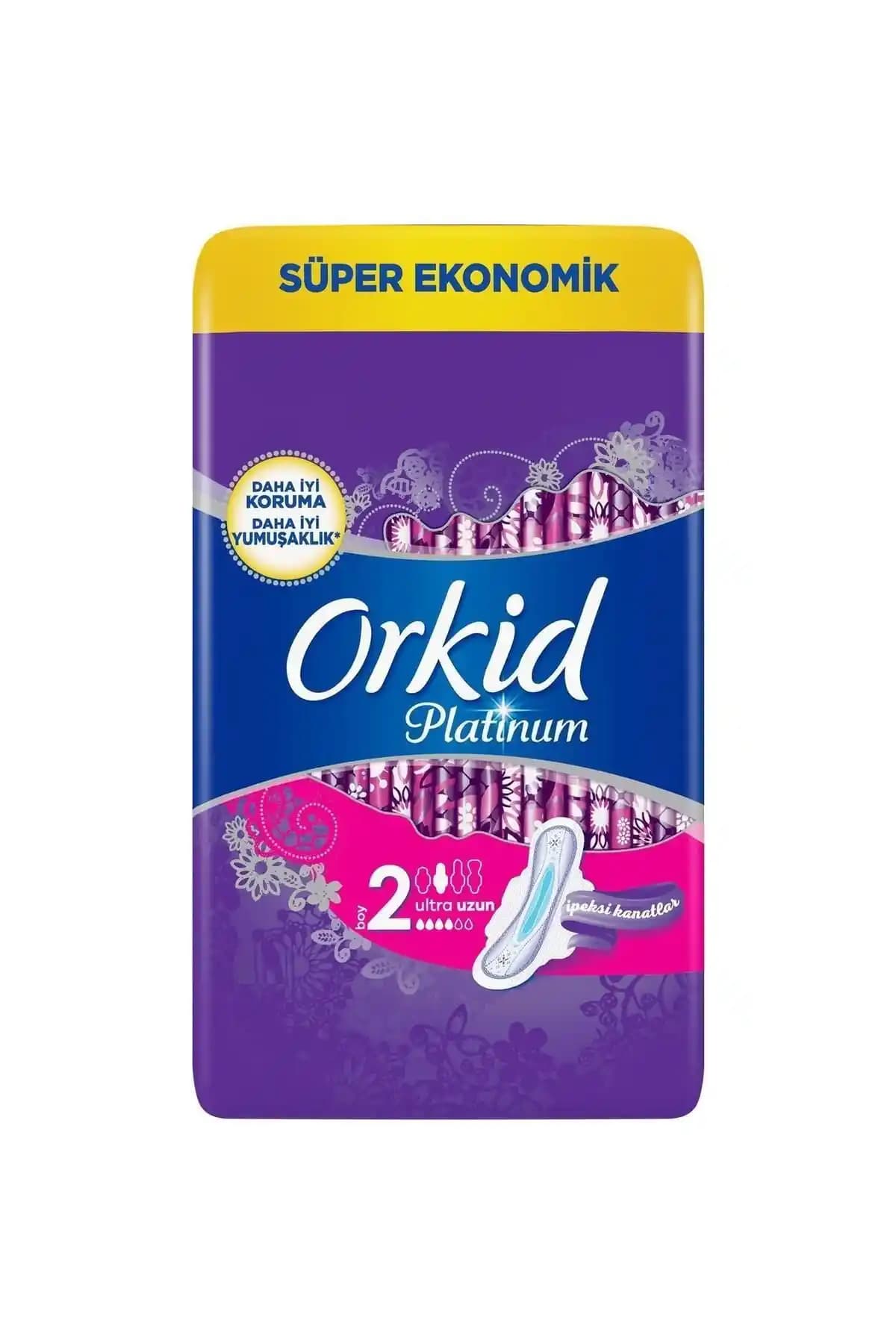Orkid Platinum Ekonomik Uzun Paket 20 Li Temizlik ve Hijyen Ürünü