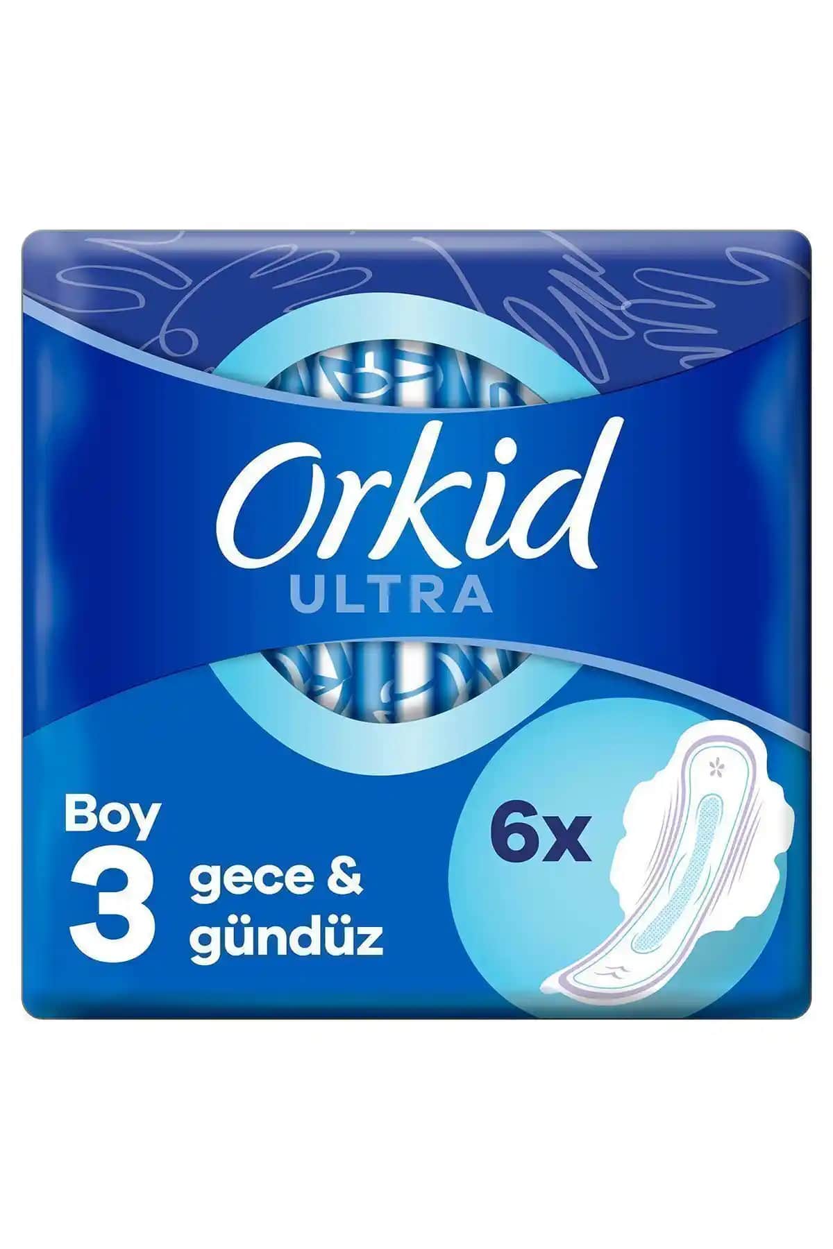 Orkid Ultra Extra Hijyenik Ped Gece: Yüksek Emicilik ve Güvenle Gece Kullanımı