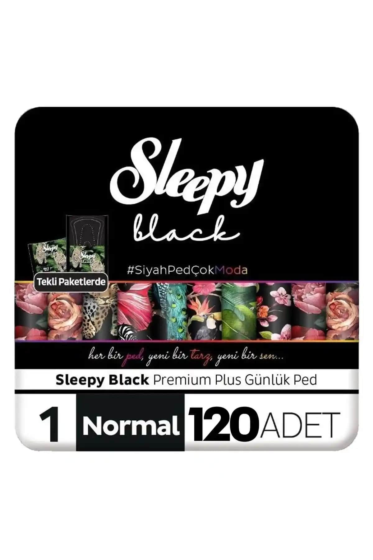 Sleepy Black Premium Plus Günlük Ped ile Günlük Hijyen ve Konfor Sağlayın