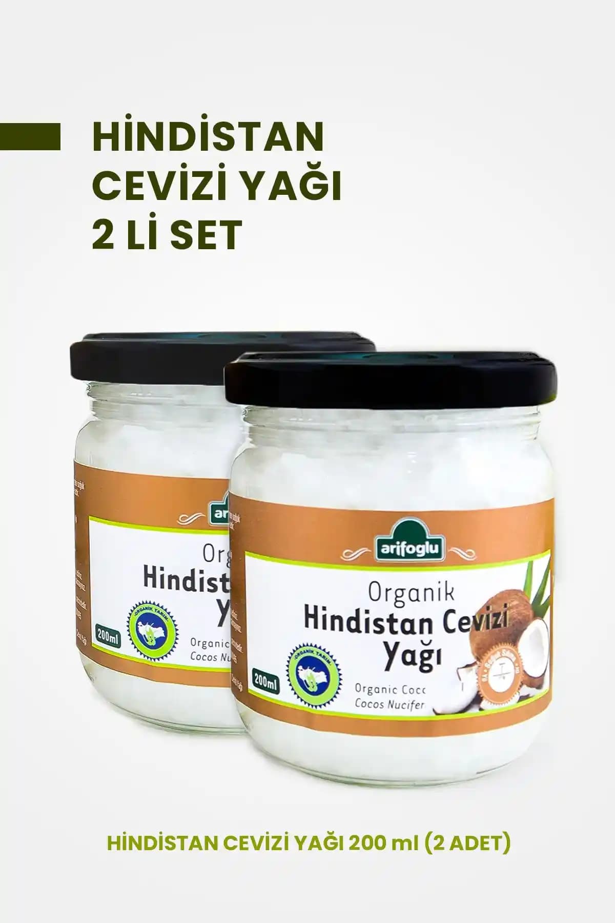 Arifoğlu Organik Hindistan Cevizi Yağı: Çok Yönlü Doğal Bakım ve Güzellik Ürünü