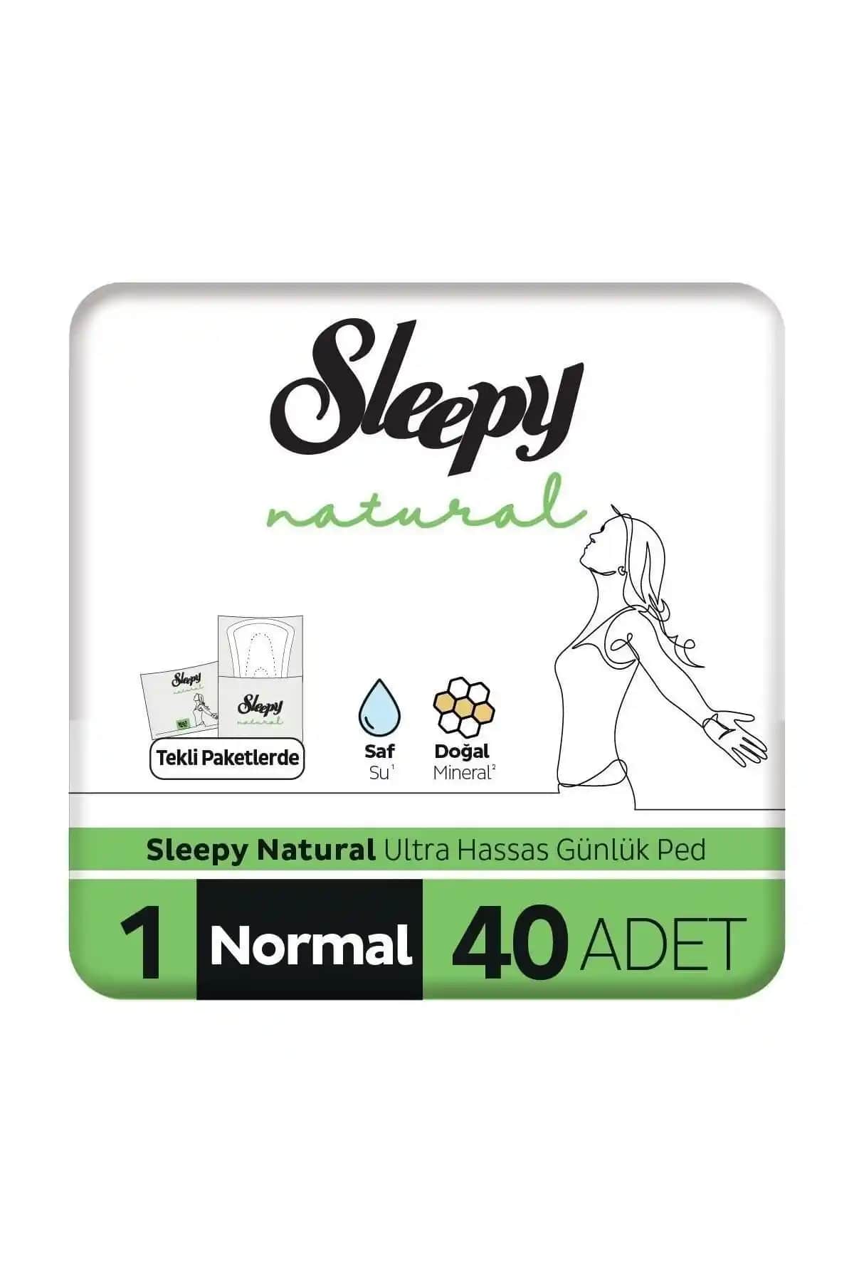 Sleepy Natural Ultra Hassas Günlük Ped: Organik ve Konforlu Hijyen Çözümü