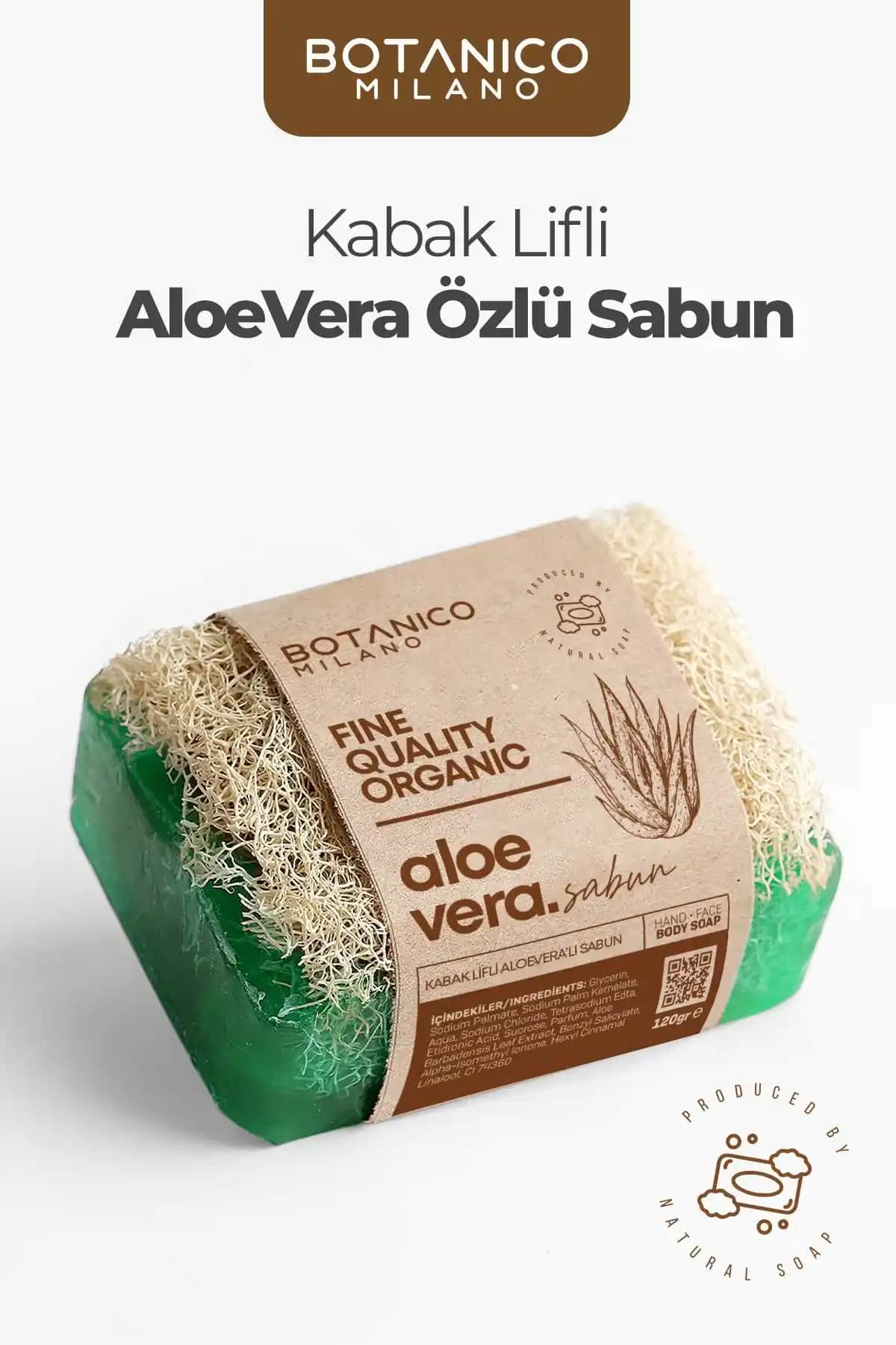 Botanico Milano Kabak Lifli Aloe Vera Sabunu: Doğal ve Etkili Cilt Temizliği