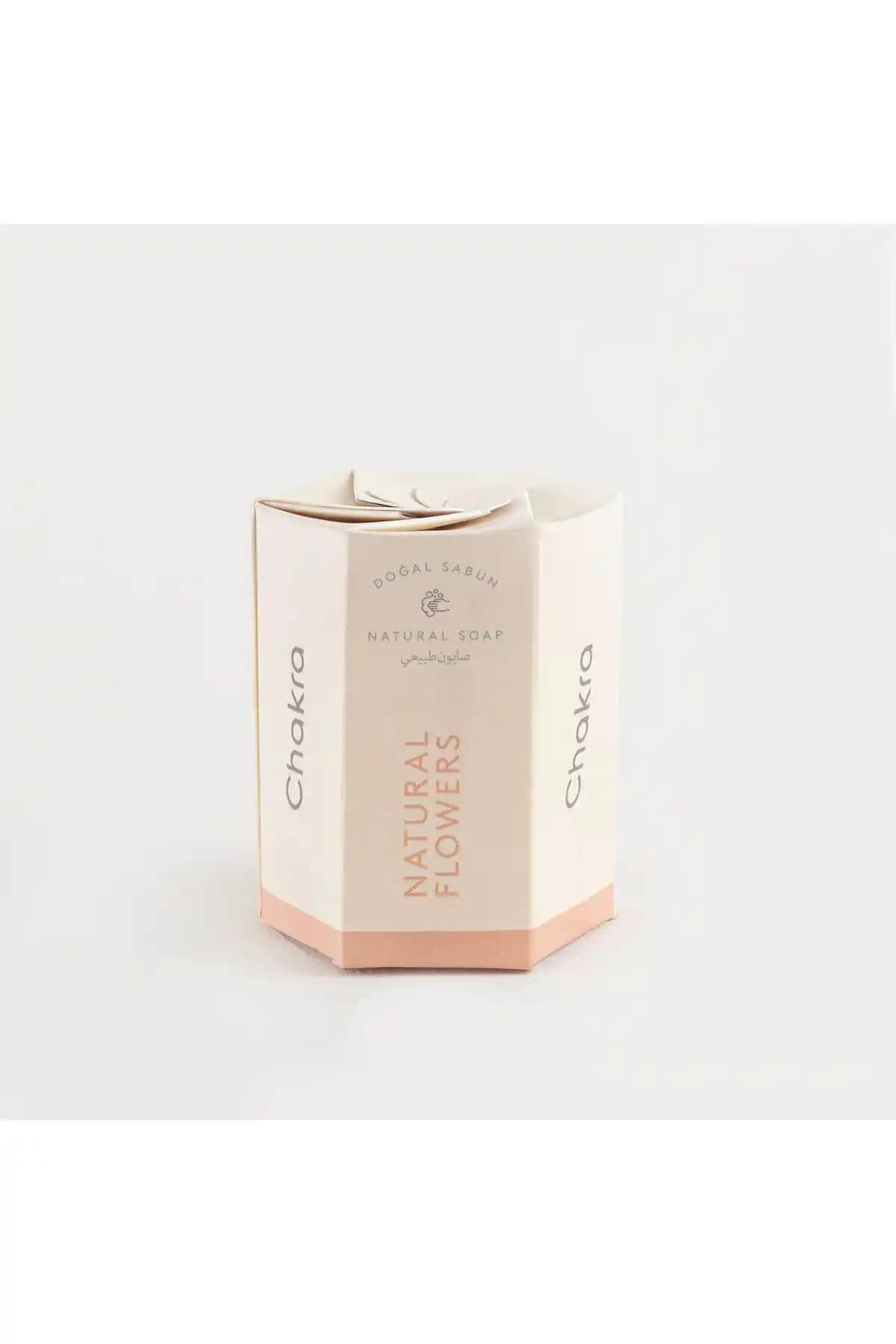 Chakra Doğal Sabun Seti 4'lü Portakal Çiçeği, Manolya ve Meşe Yosunu Aromasıyla