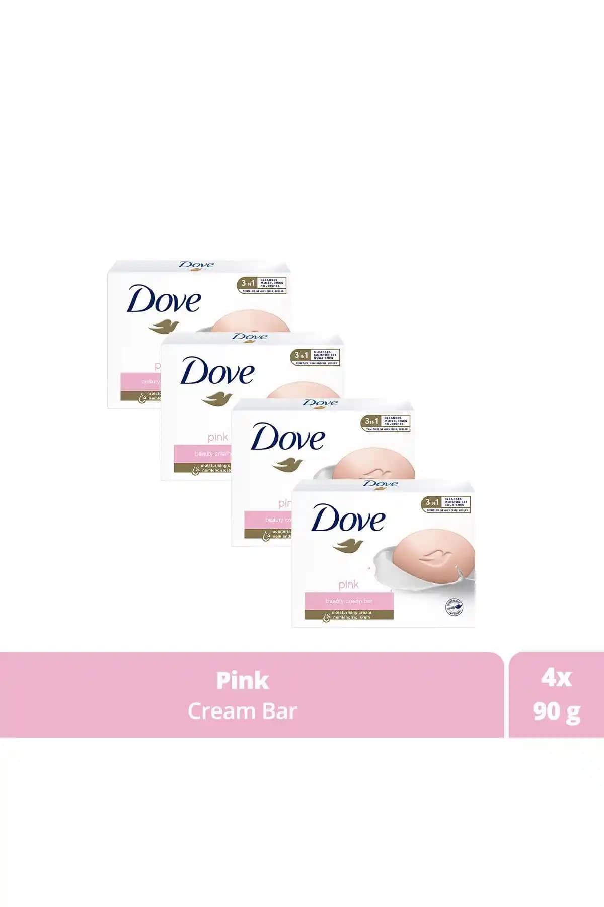 Dove Beauty Cream Bar: Nemlendirici ve Temizleyici Katı Güzellik Sabunu (75-90 karakter)