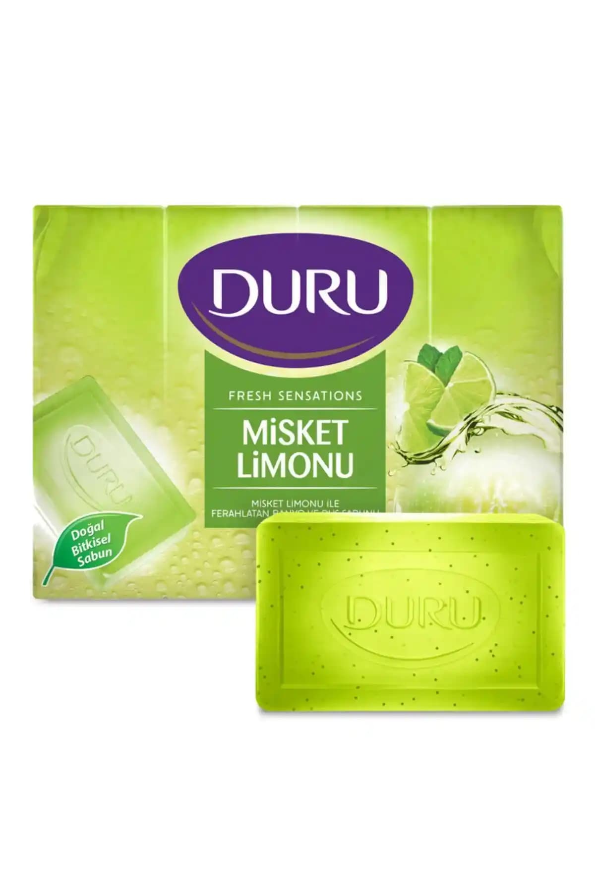 Duru Fresh Sensations Misket Limonu Duş Sabunu Seti Doğal ve Ferahlatıcı Temizlik