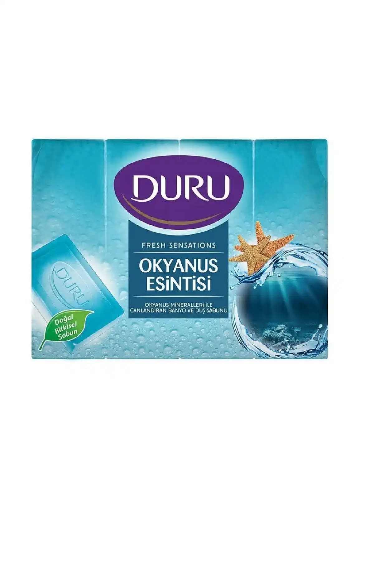 Duru Fresh Sensations Okyanus Tazeliği Duş Sabunu Yüksek Kalite ve Kalıcı Kokuyla Günlük Temizlik