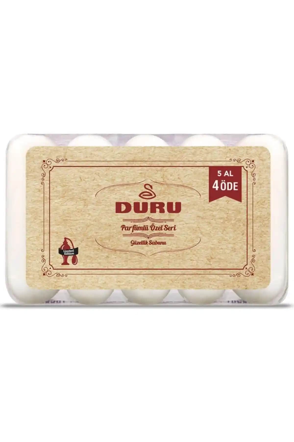 Duru Güzellik Sabunu 50. Yıl Özel Seri: Parfümlü ve Uzun Süre Kalıcı Temizlik Ürünü