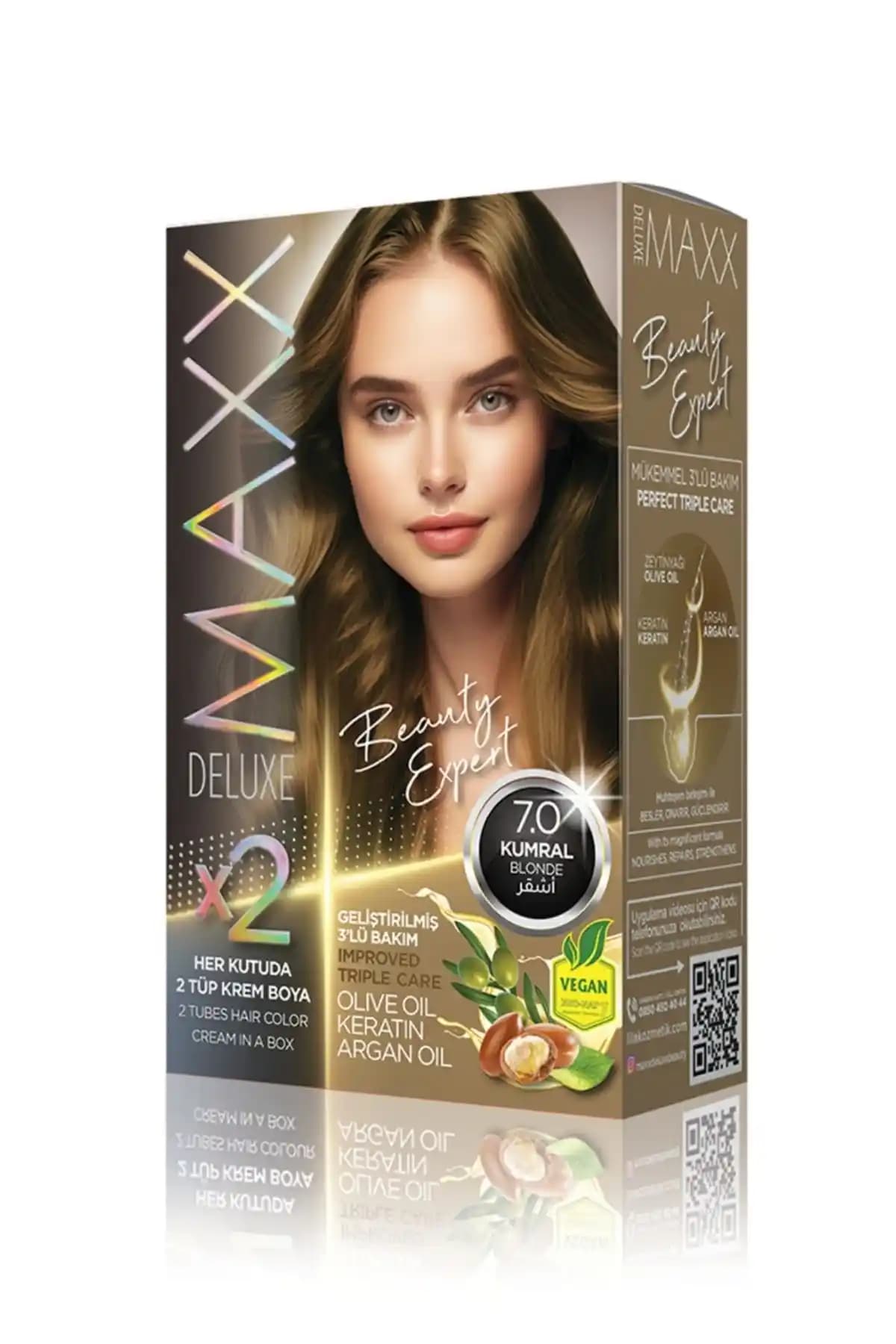 MAXX DELUXE Beauty Expert 7.0 ve 8.1 Saç Boyası Karşılaştırması