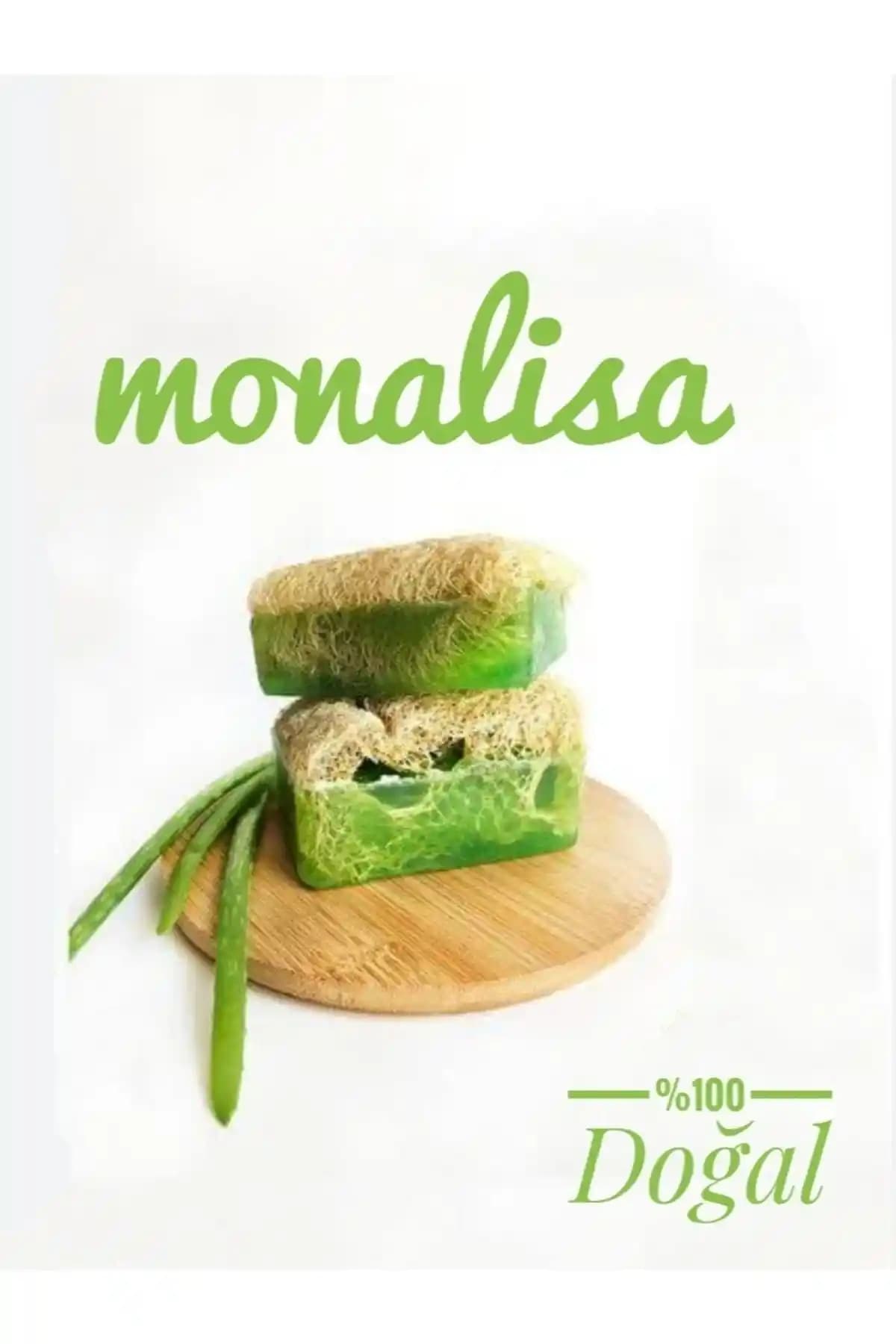 Monalisa Doğal Kabak Lifli Aloe Vera Sabunu: Nemlendiren ve Peeling Etkili Doğal Cilt Bakım Ürünü