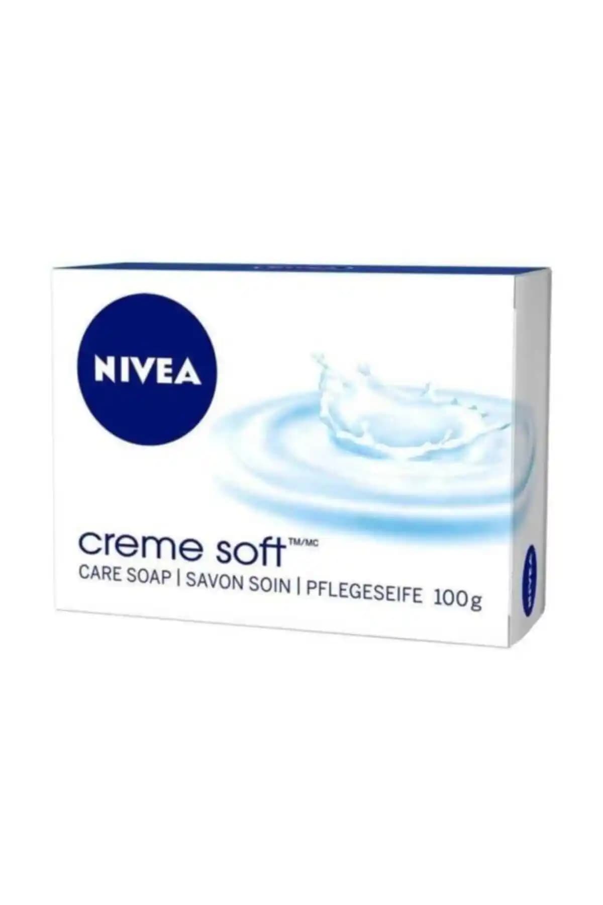 NIVEA Cream Soft Sabun 100 gr: Hassas ve kuru ciltler için nemlendirici temizlik ürünü