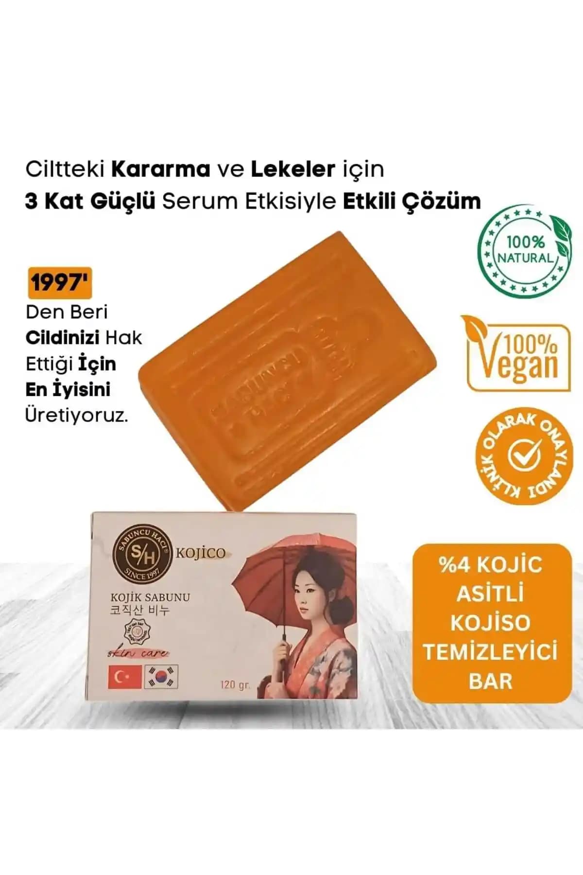 Sabuncu Hacı Kojic Asit Sabunu: Doğal ve Etkili Cilt Temizliği ve Lekeleri Azaltma