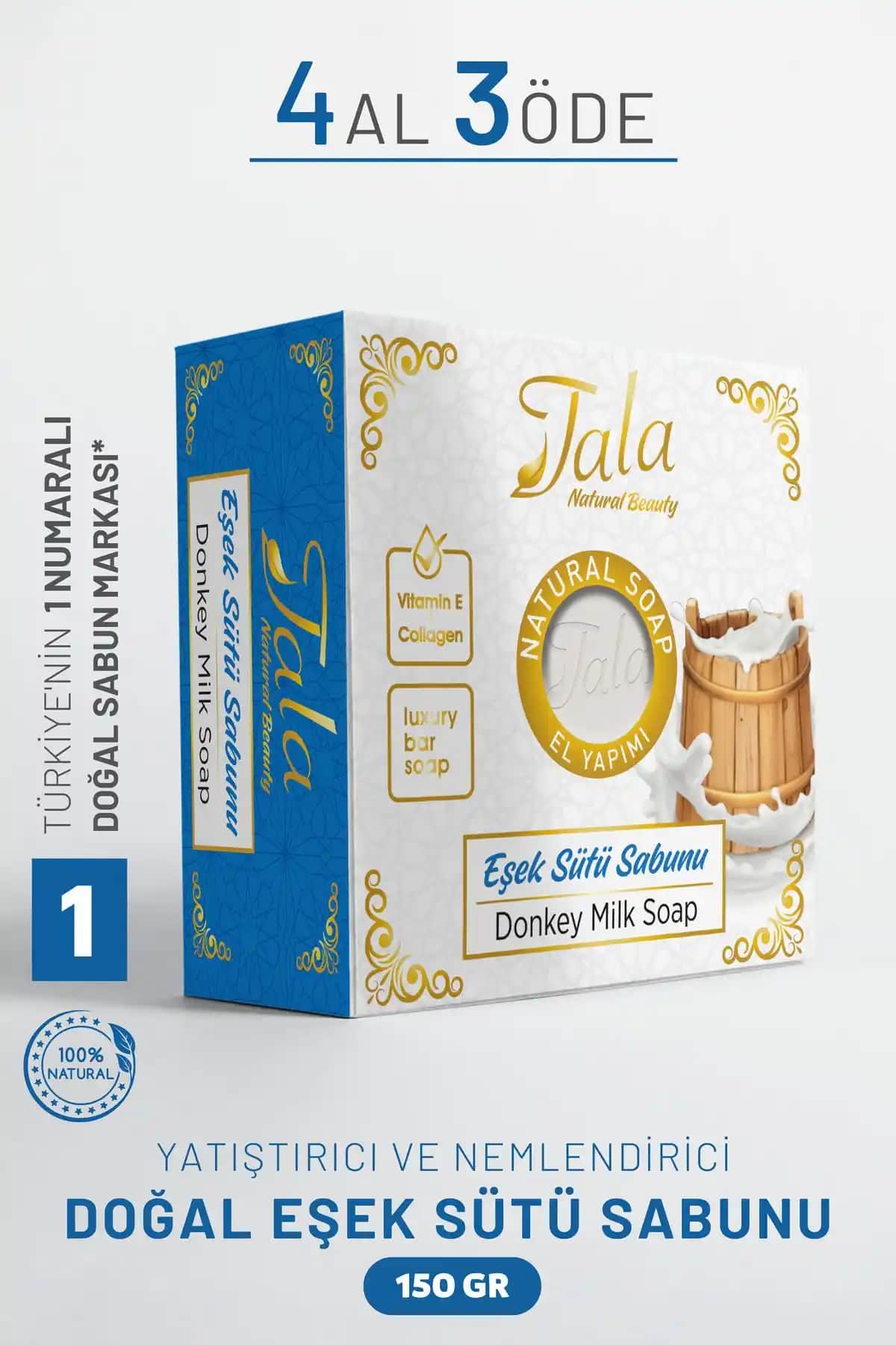 Tala Eşek Sütü Sabunu: Doğal İçeriklerle Cilt Bakımında Yenilikçi Çözüm