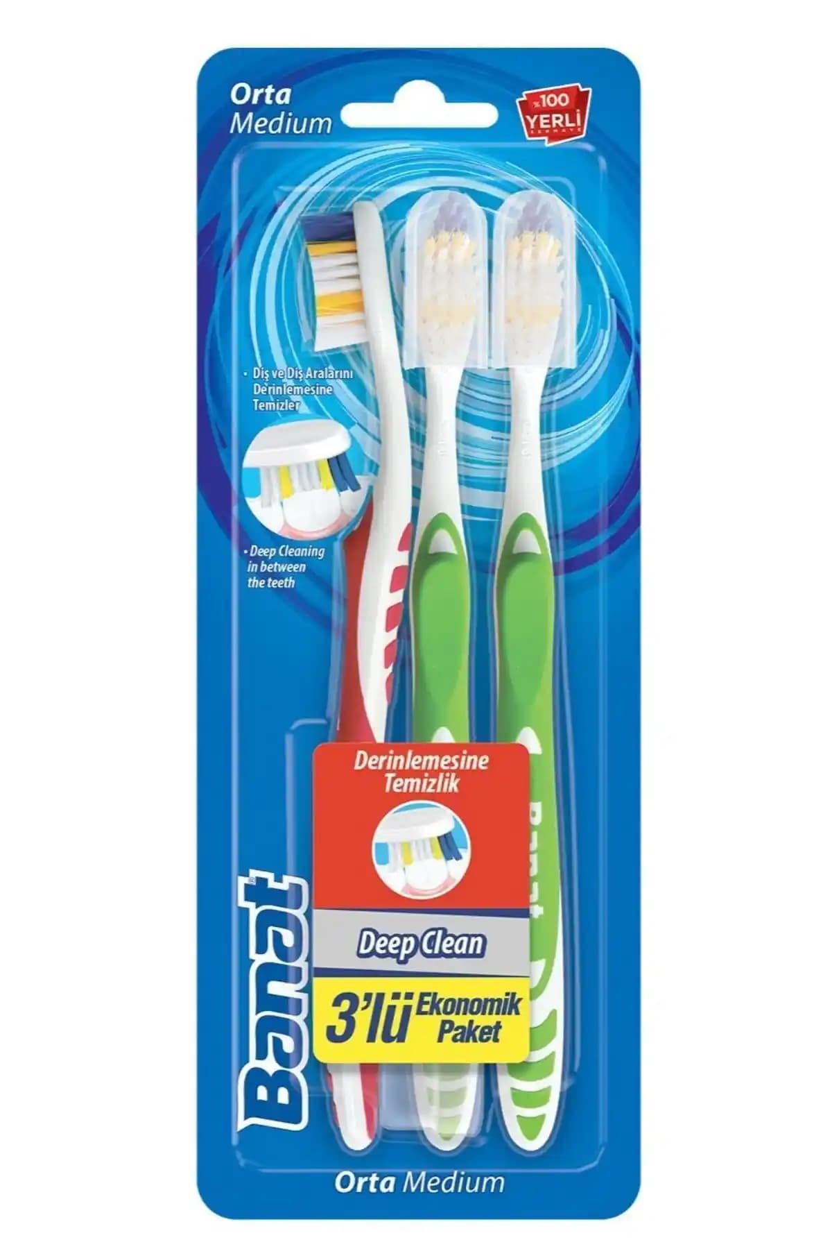 Banat Deep Clean ve TBRUSH Doğal Bambu Diş Fırçası Karşılaştırması