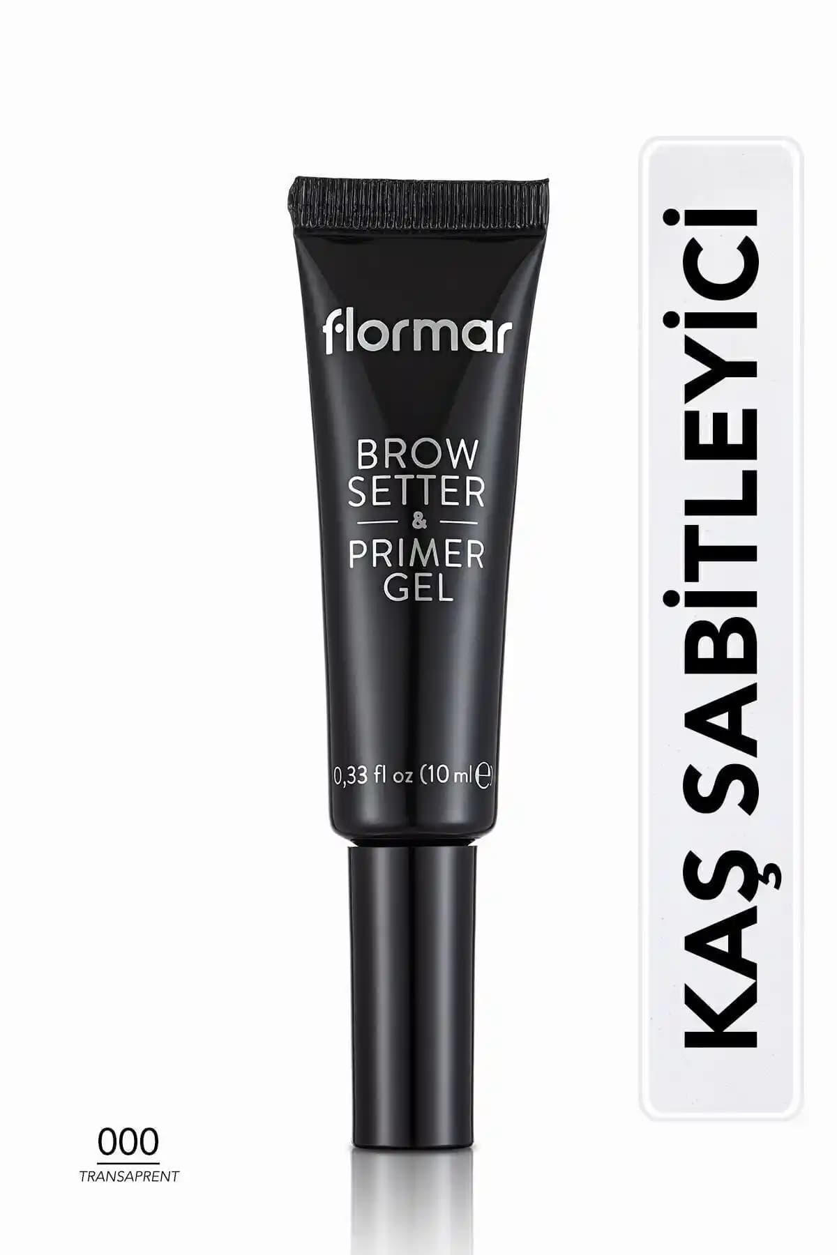 Flormar Brow Setter & Primer Jel ile doğal ve kalıcı kaş makyajı sağlama