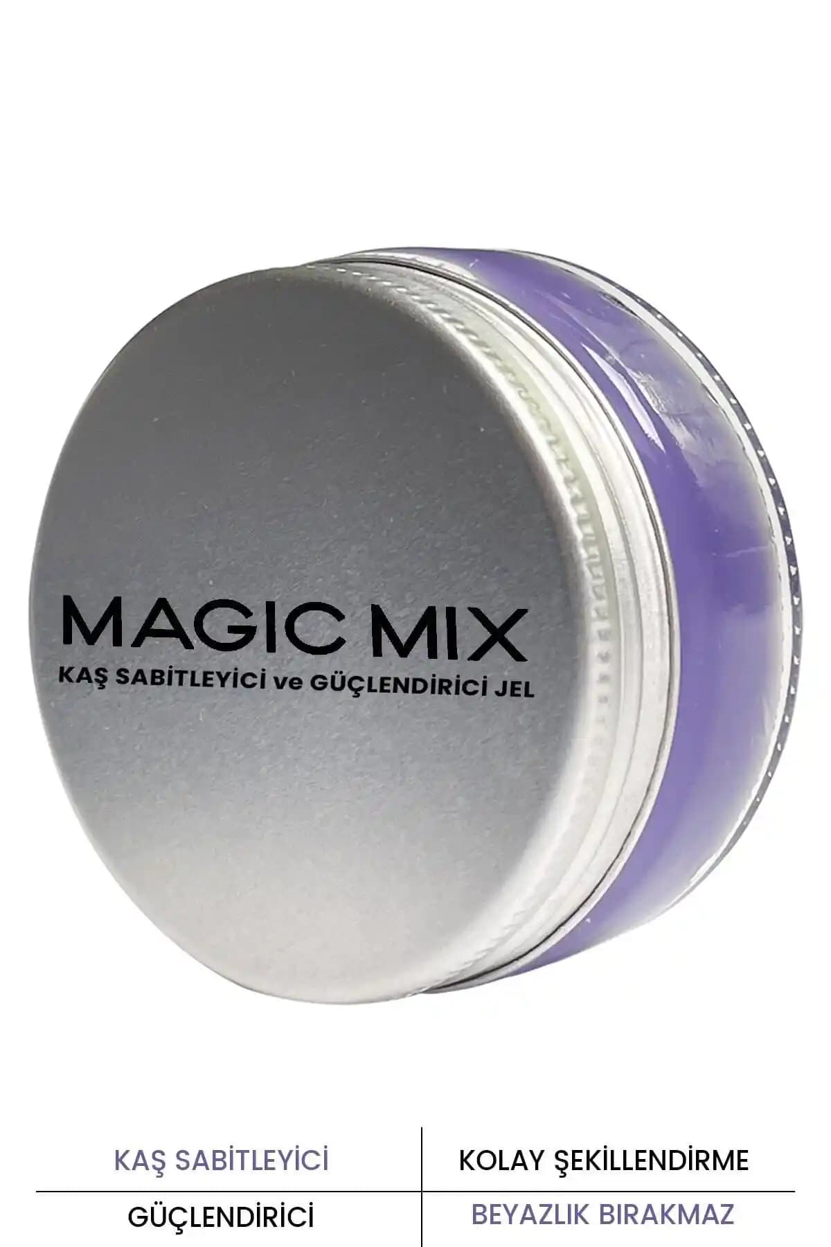 PROCSIN Magic Mix Kaş Sabitleyici ve Güçlendirici Jel Gün Boyu Mükemmel Kaşlar İçin