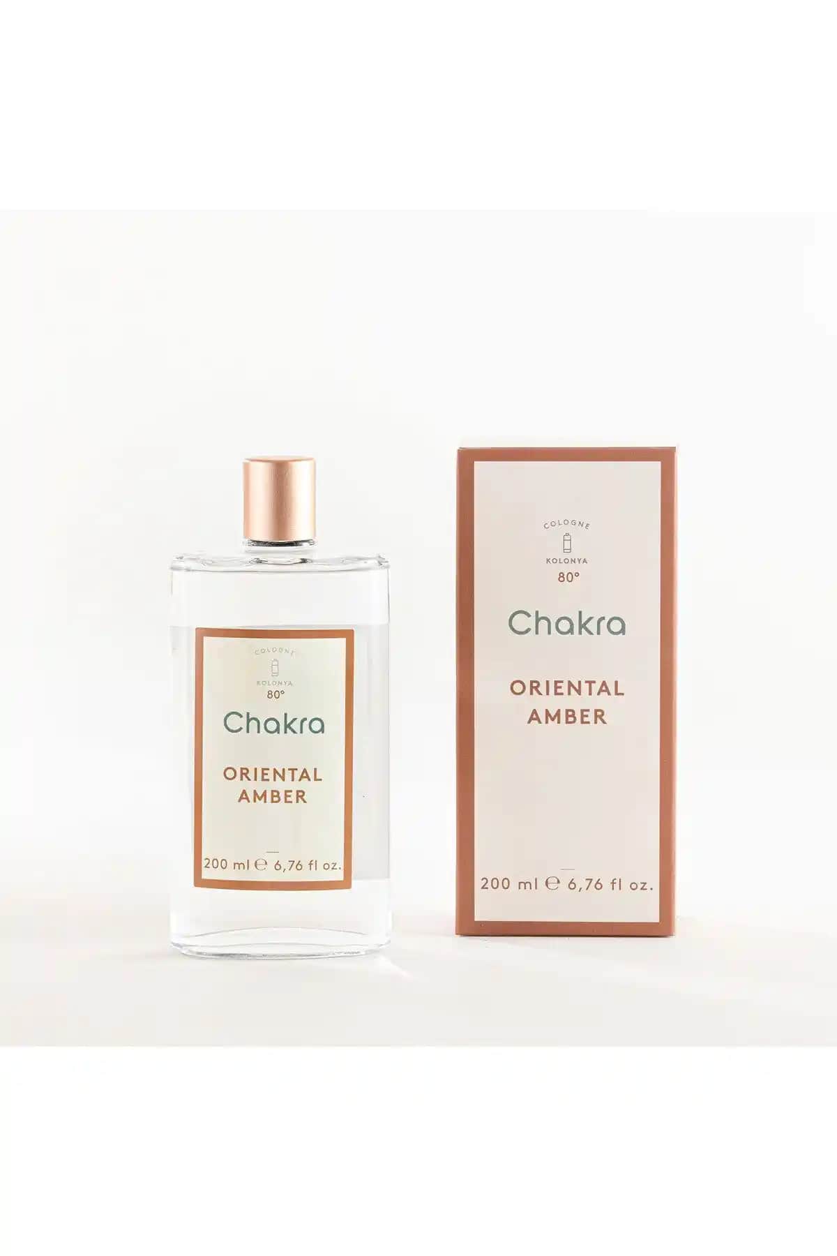 Chakra Oriental Amber Kolonyası 200 ml - Kalıcı ve Ferah Kokuların Zarif Seçimi