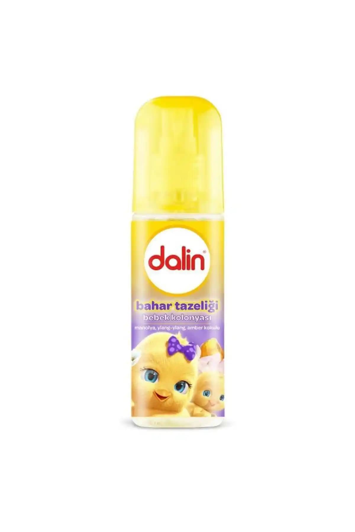 Dalin Bebe Kolonyası 150 ml doğal içerik ve ferahlatıcı etkisiyle güvenli kullanım