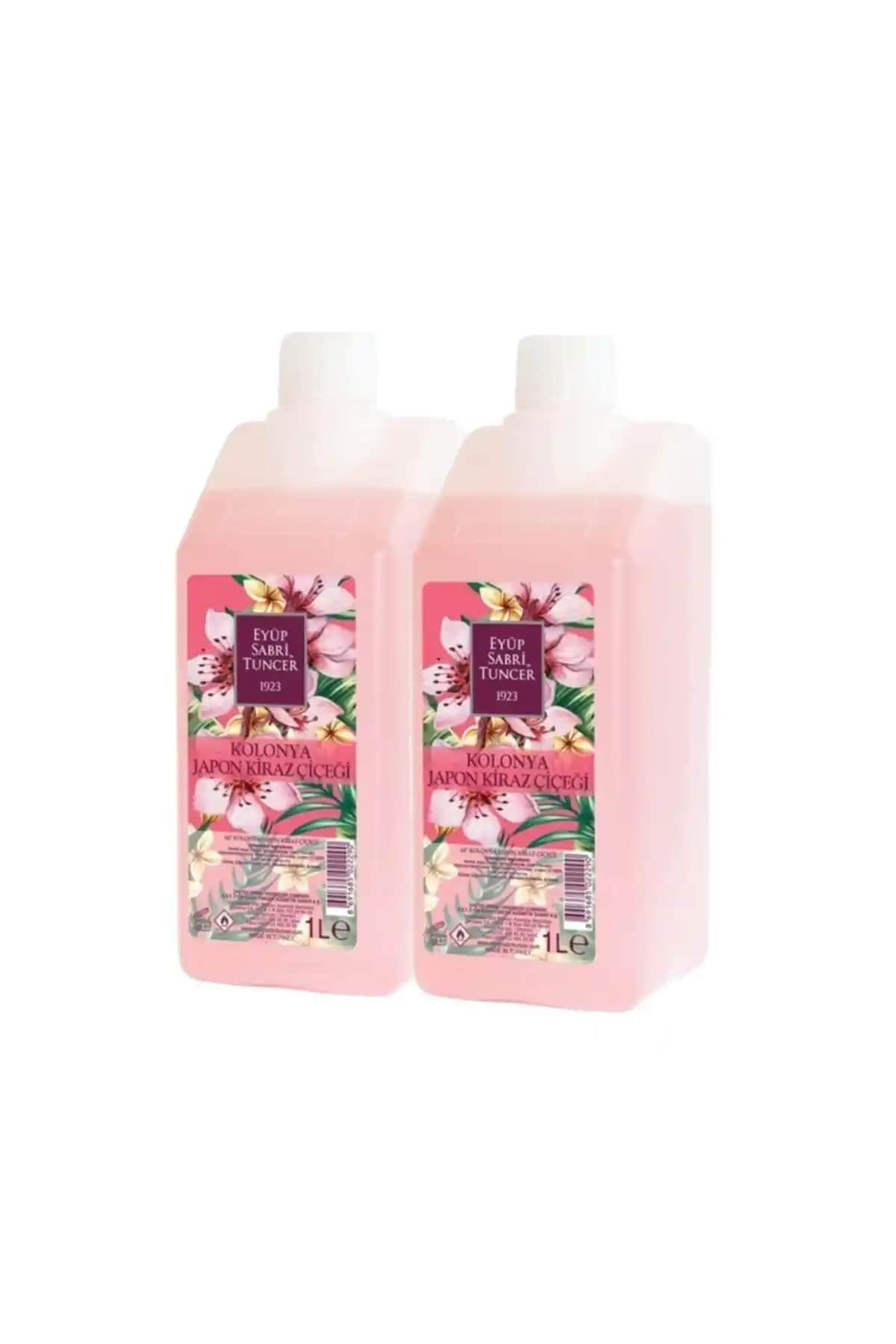 Eyüp Sabri Tuncer Kiraz Çiçeği Kolonya 1L doğal ve kalıcı hafif çiçek kokusu