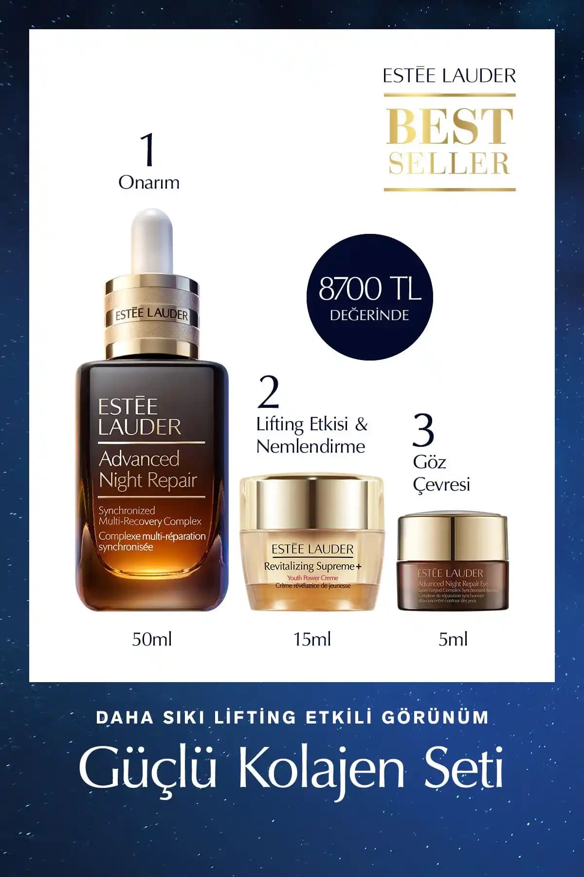 Estée Lauder Cilt Bakım Setleri Karşılaştırması: Etkili Serum ve Seyahat Boyu Ürünler