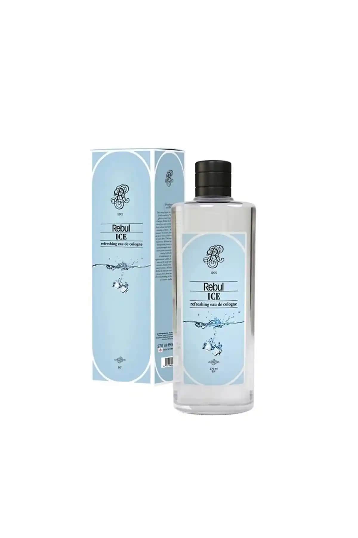 Rebul Ice 270 ml Kolonya: Ferahlatıcı ve Kalıcı Erkeksi Koku ile Günlük Kullanım