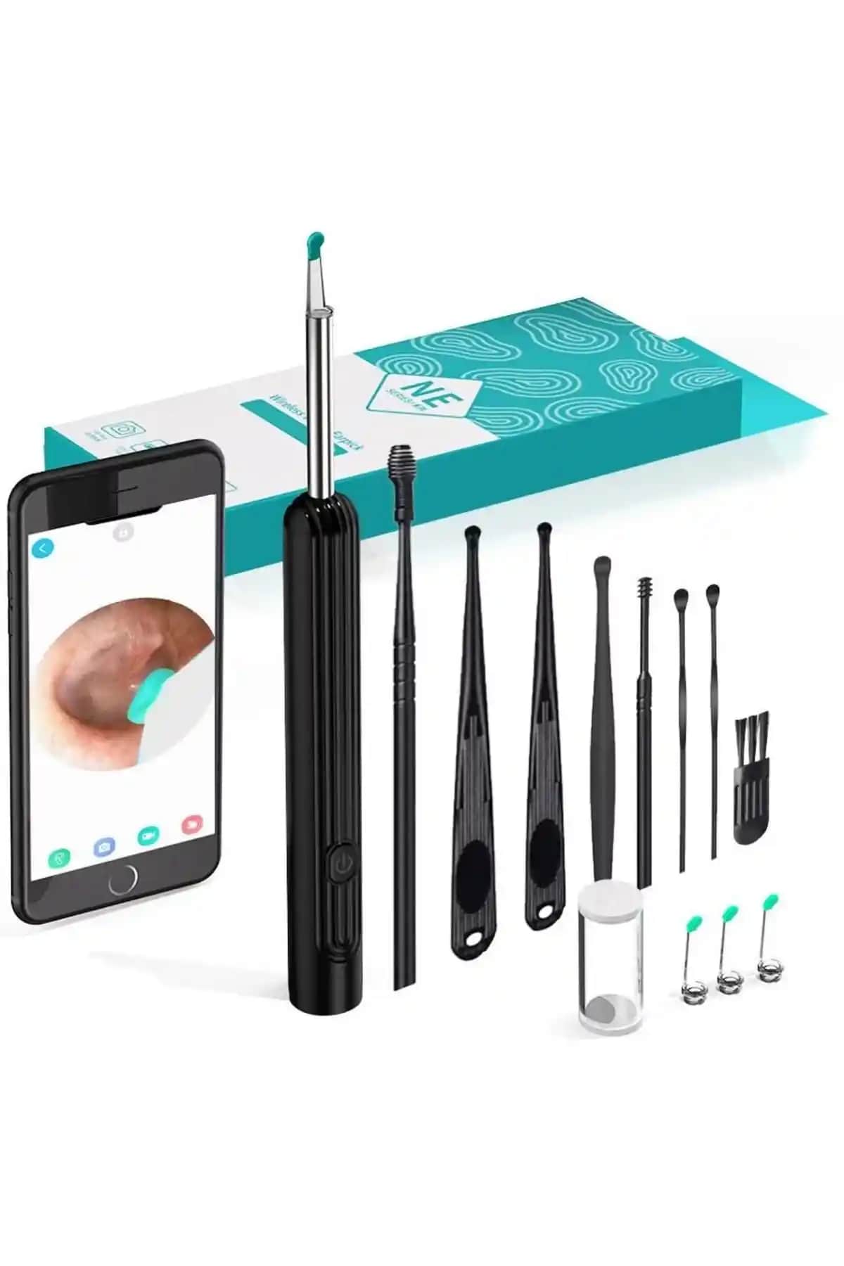 Valkyrie Kablosuz Wi-Fi Kulak Temizleme Kamerası: Yüksek Çözünürlük ve Pratik Kullanım Özellikleri