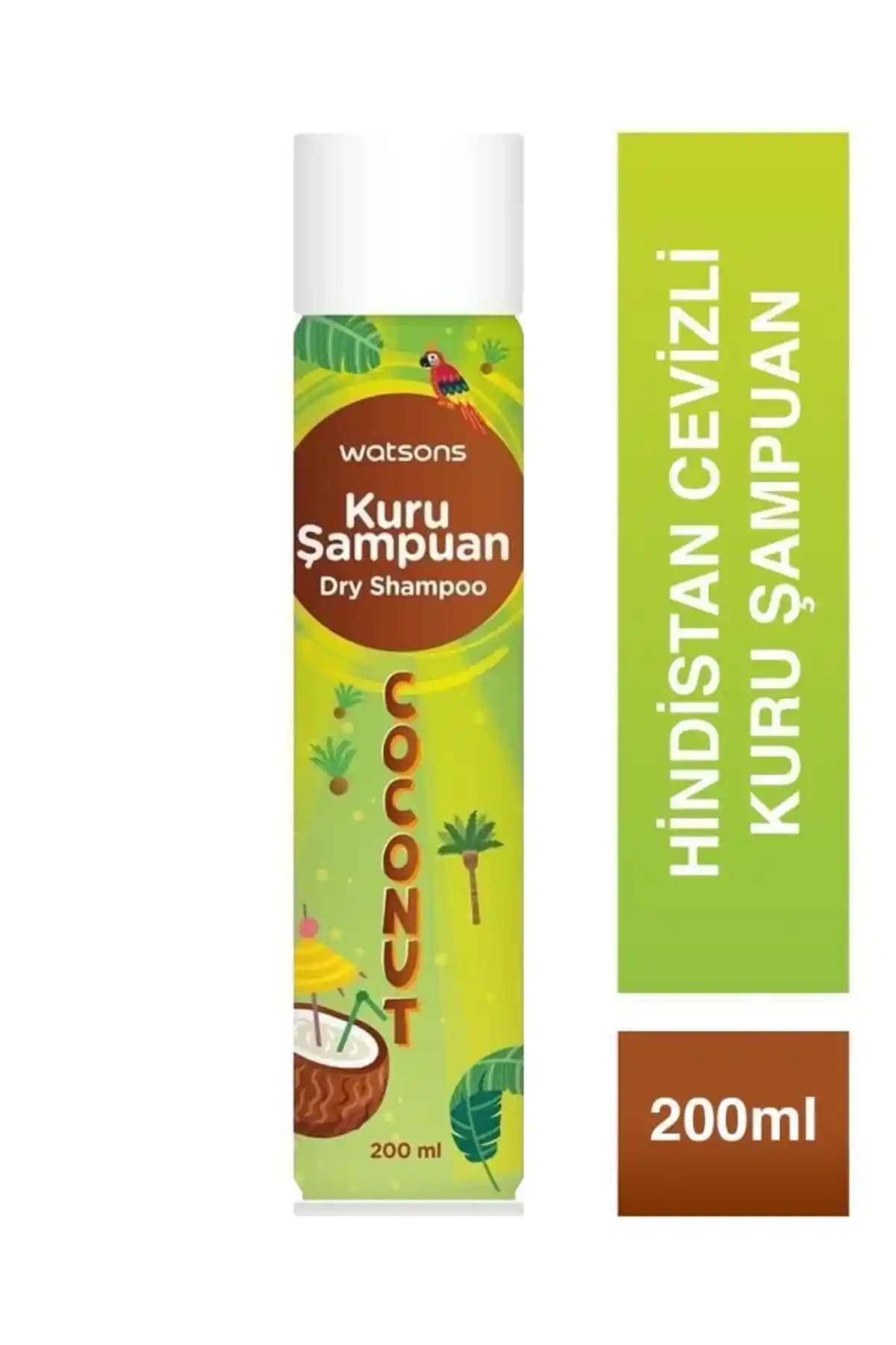 Watsons Hindistan Ceviz Aromalı Kuru Şampuan: Hızlı ve Doğal Saç Temizliği İçin Pratik Çözüm