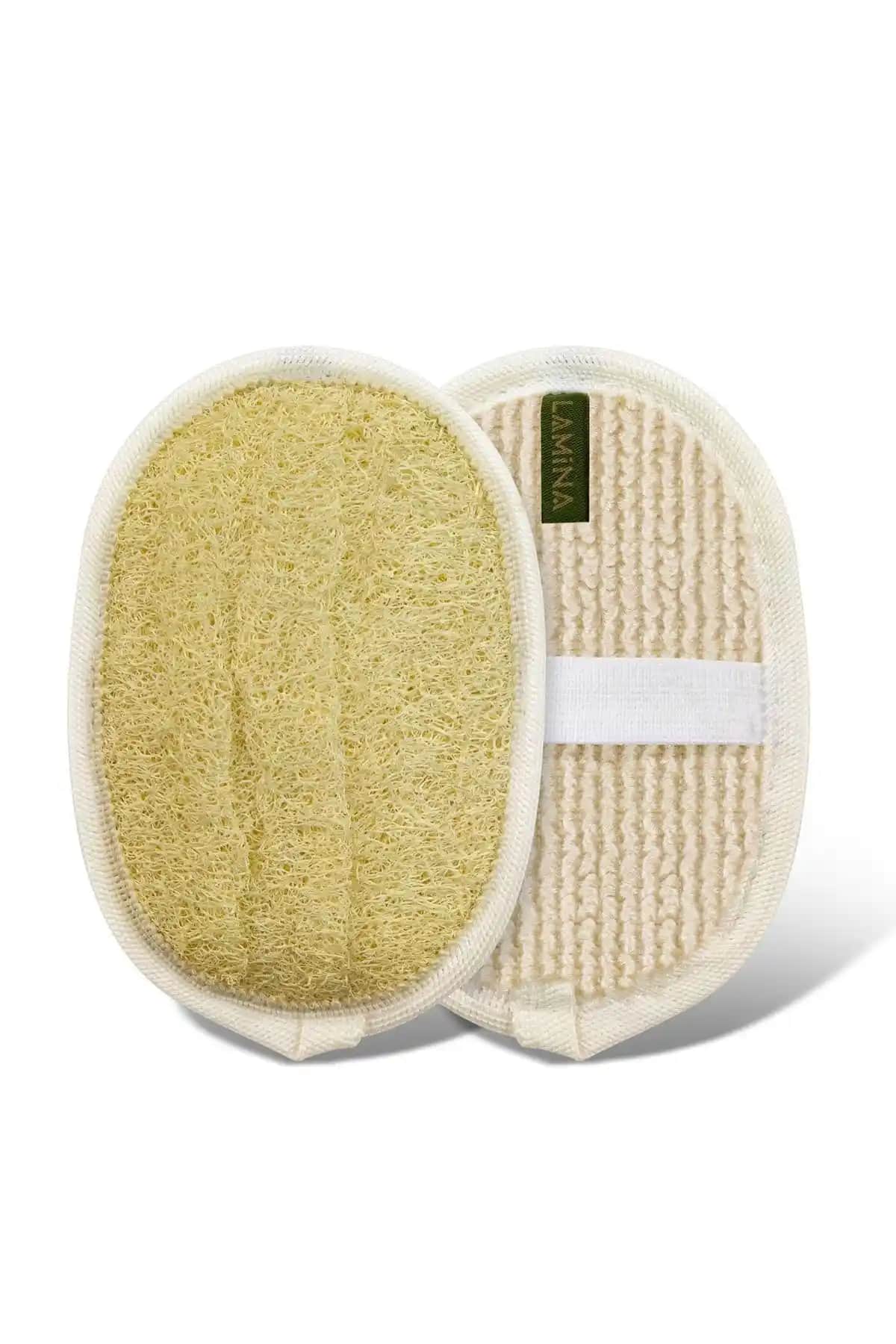 Lamina Doğal Kabak Peeling Kesesi ve New Tweet Banyo Lifi Karşılaştırması