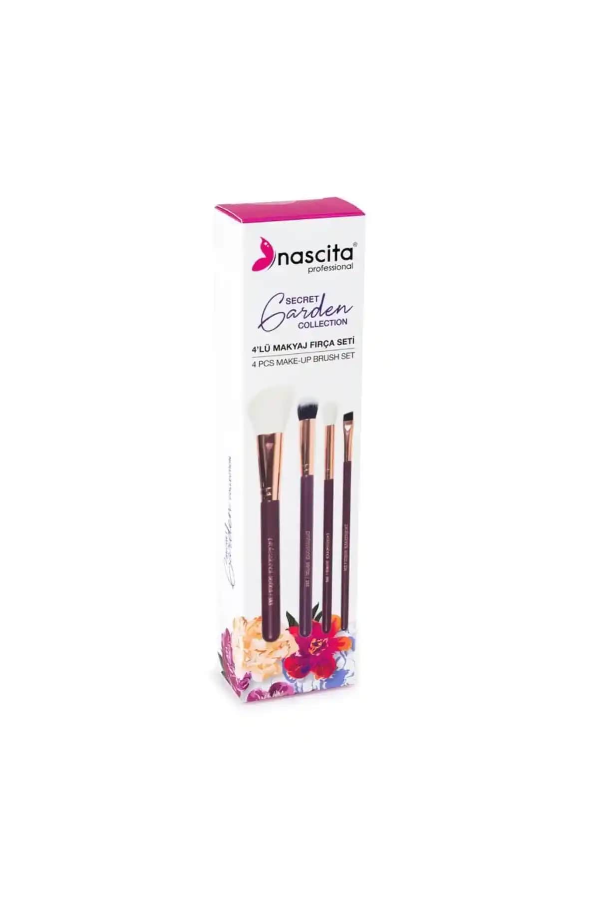 Nascita Garden Fırça Seti 4'lü Modern Tasarım ve Yüksek Kalite ile Makyaj Deneyimini Geliştirir