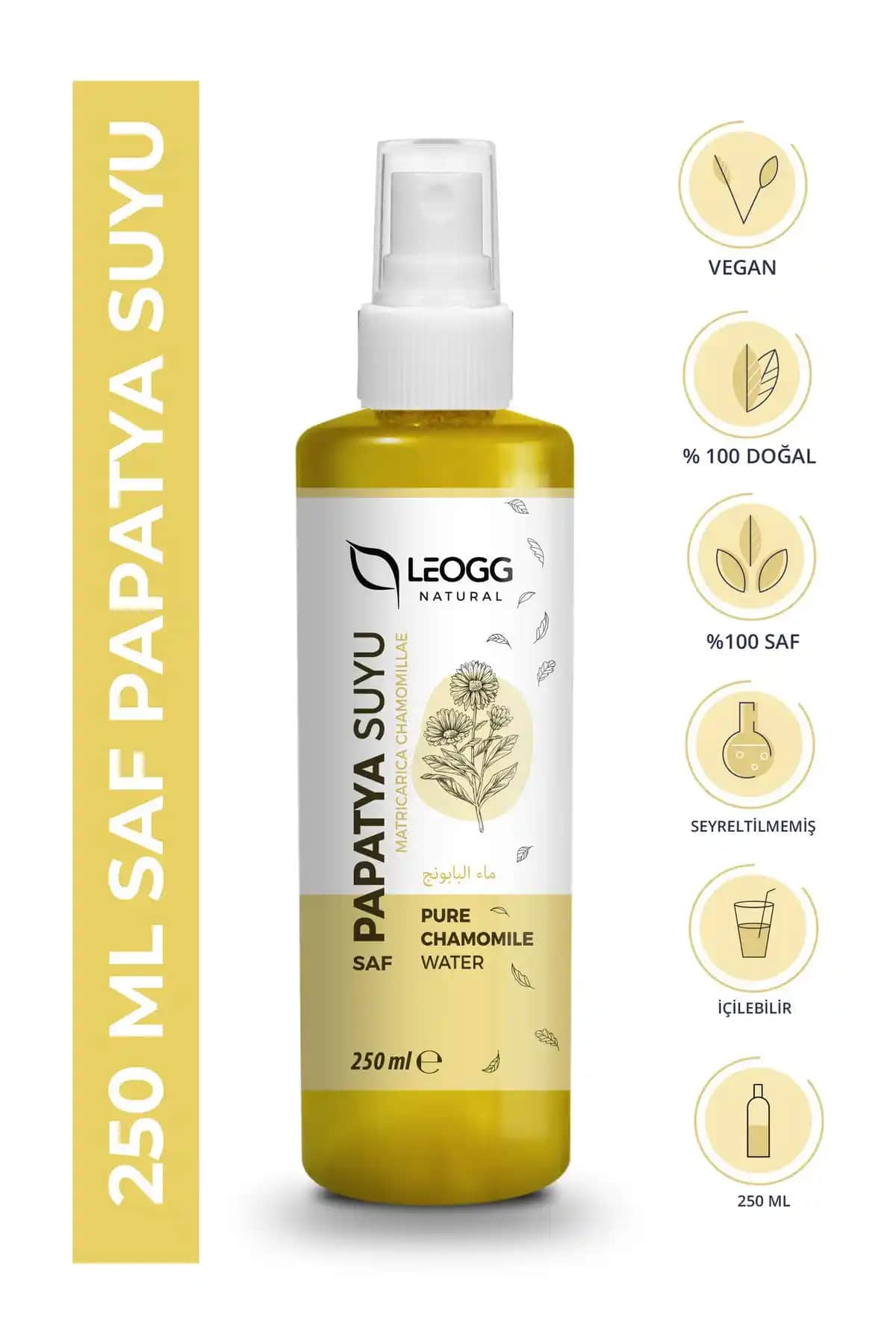 Leogg Papatya Suyu ve Nevablond Doğal Renk Açıcı Sprey Karşılaştırması