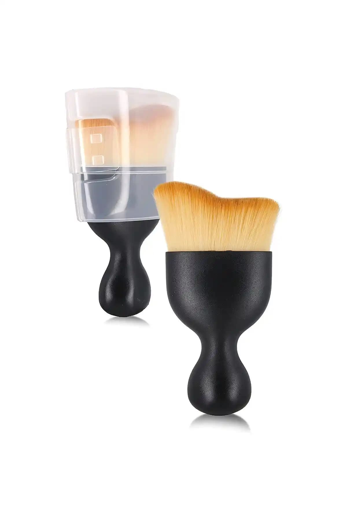 Makyajda Doğal ve Profesyonel Görünüm İçin MUJGAN Üçgen Kontur Fırçası