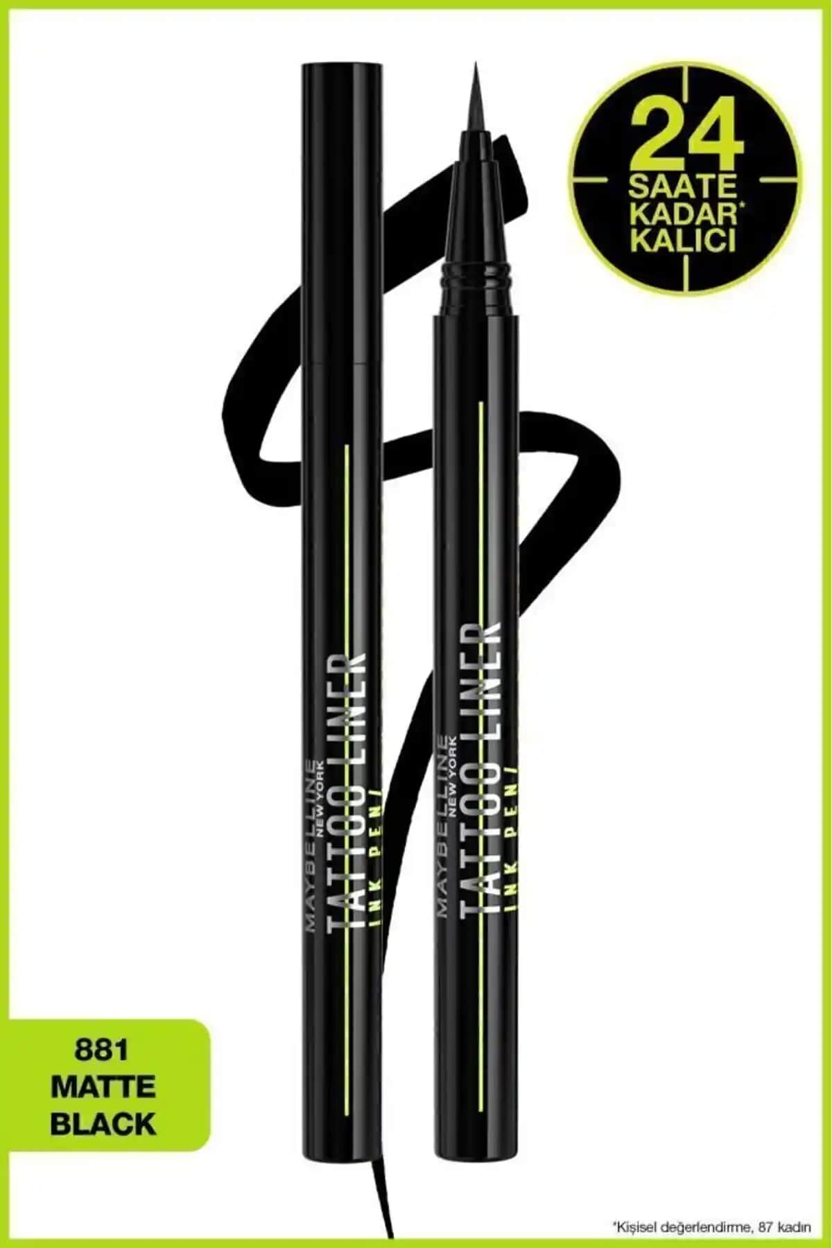 Maybelline New York Tattoo Liner ve Selin Beauty Cat Eye Art Liner Karşılaştırması