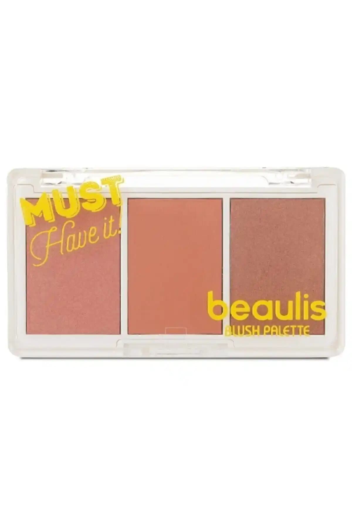 Beaulis Mini Allık Paleti 518 Sweet Cheeks - Doğal Görünüm ve Yüksek Pigmentasyon