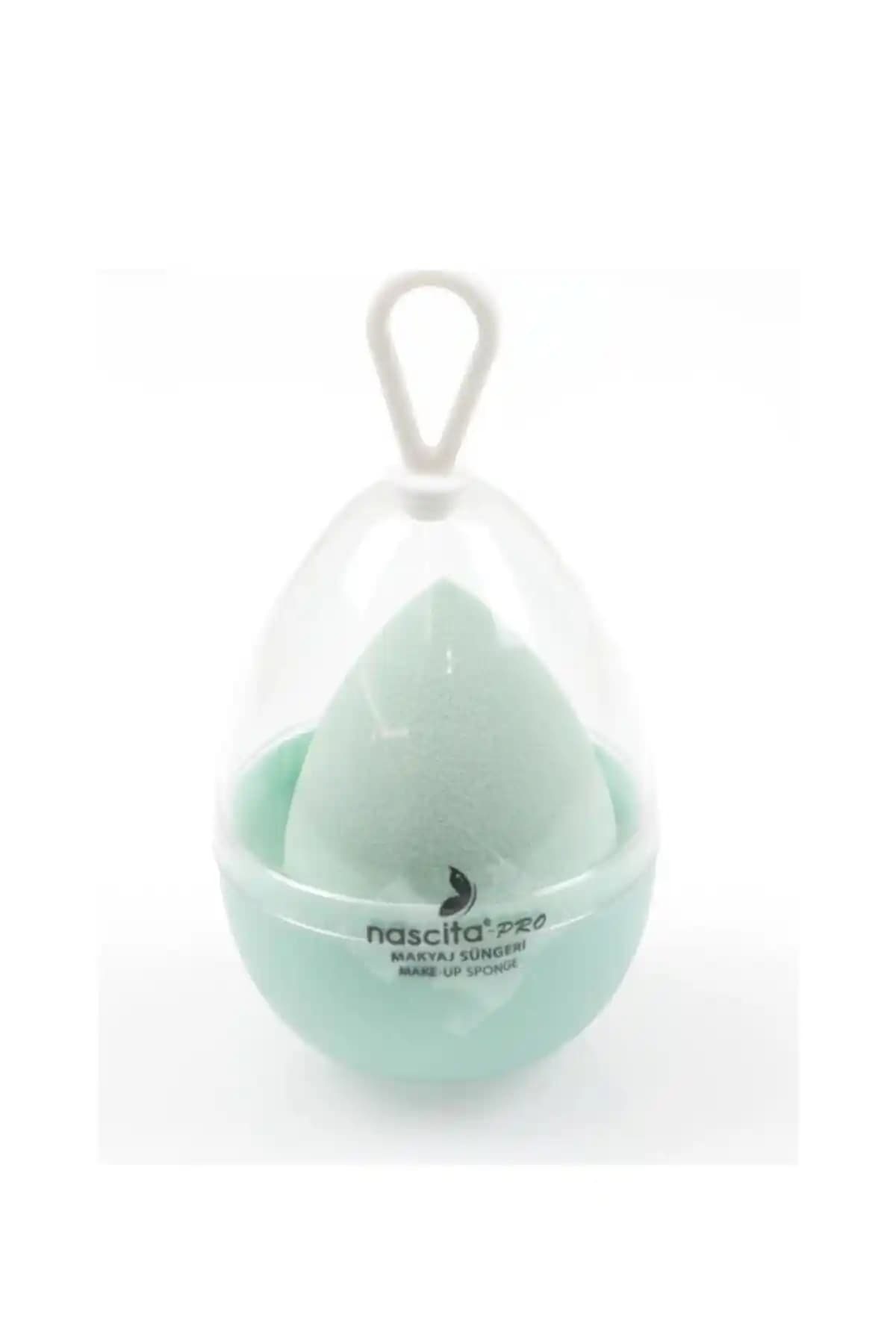 Nascita Kutulu Yeşil Makyaj Süngeri: Yumuşak ve Pratik Makyaj Uygulama Aracı