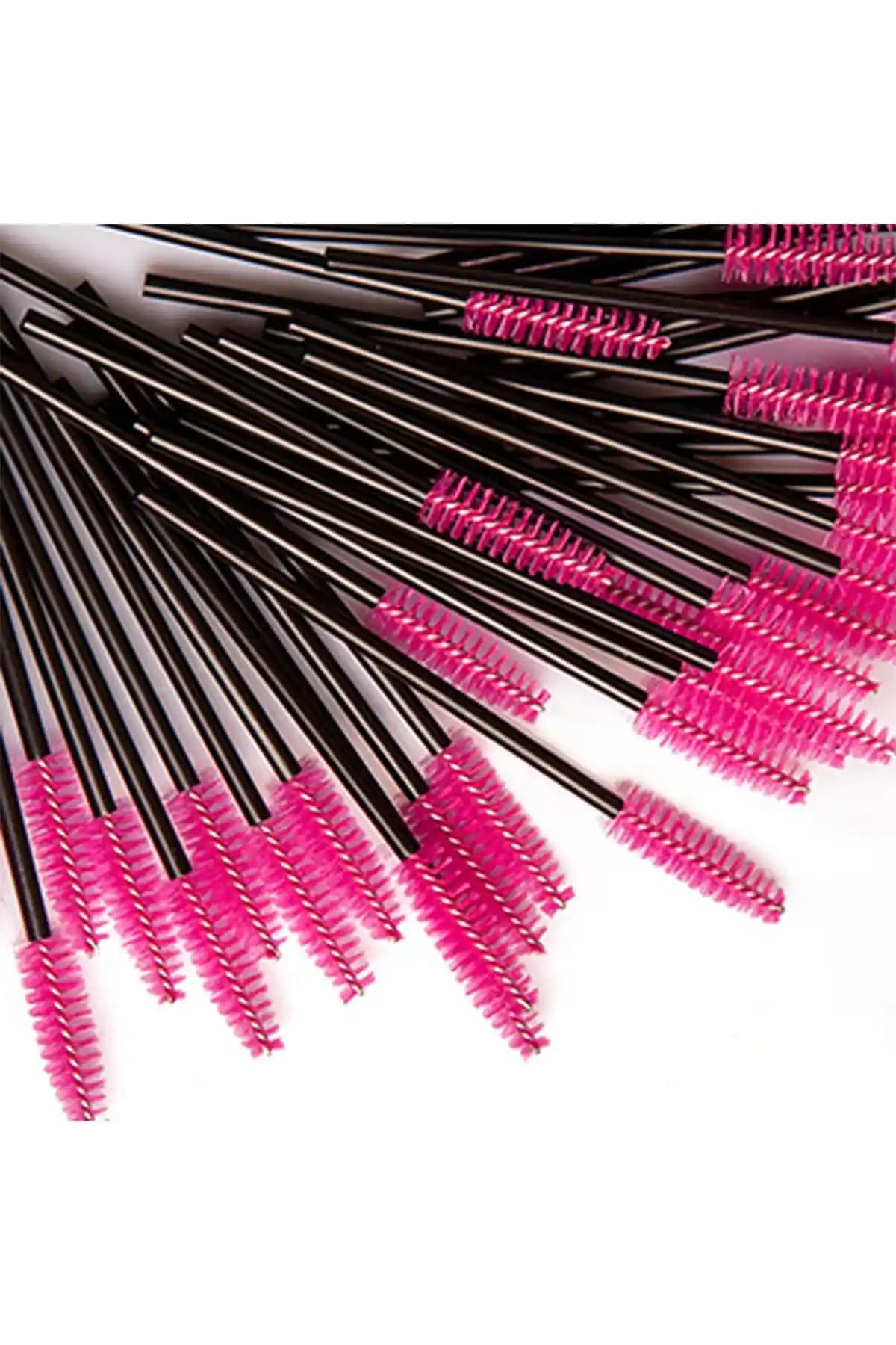 T&Y Eyelash Kirpik Fırçası: Renkli ve Hijyenik Tek Kullanımlık Makyaj Fırçası Seti