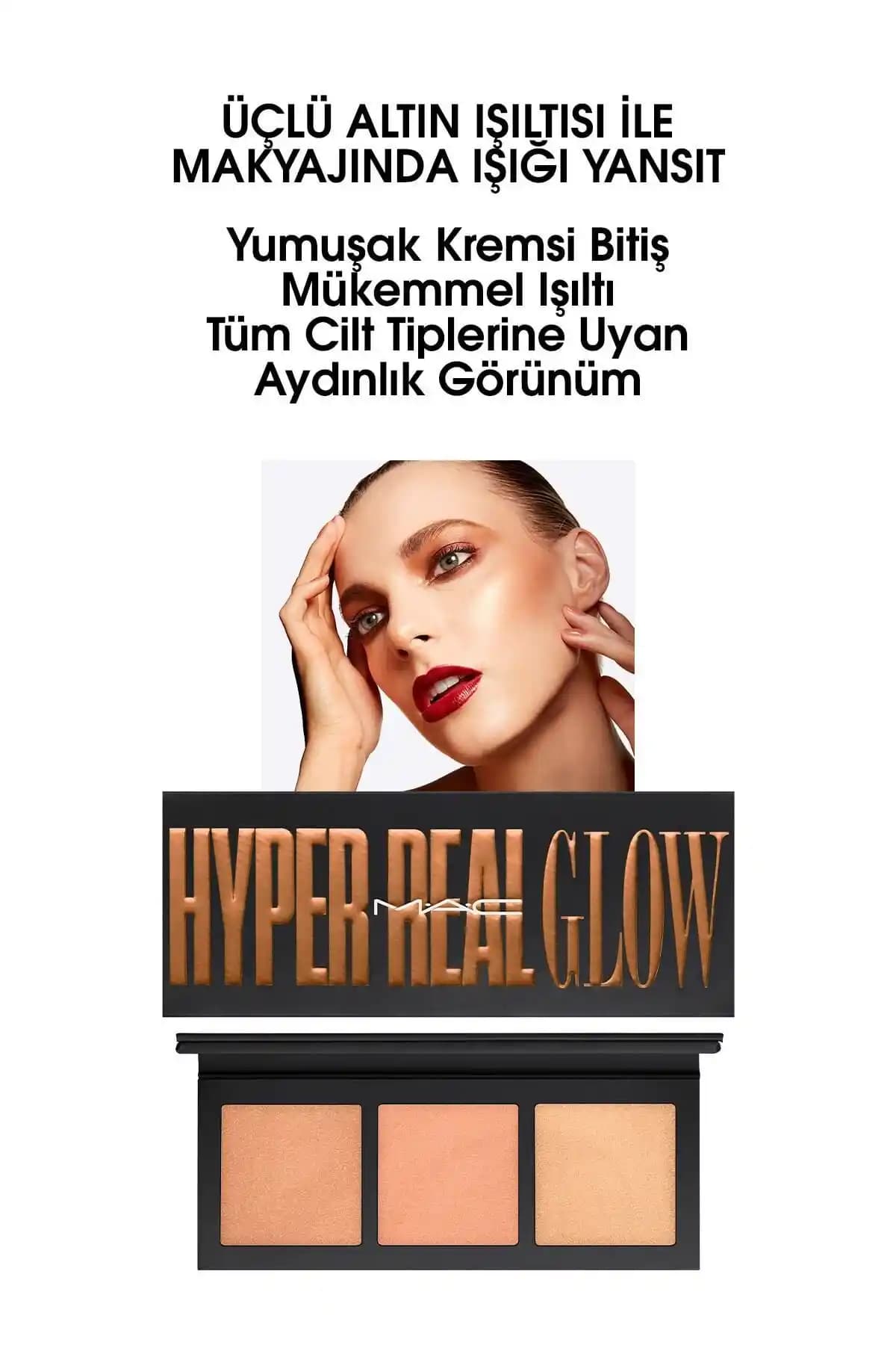 Mac Hyper Real Glow Highlighter Paleti: Doğal Işıltı ve Çok Yönlü Kullanım İmkanı