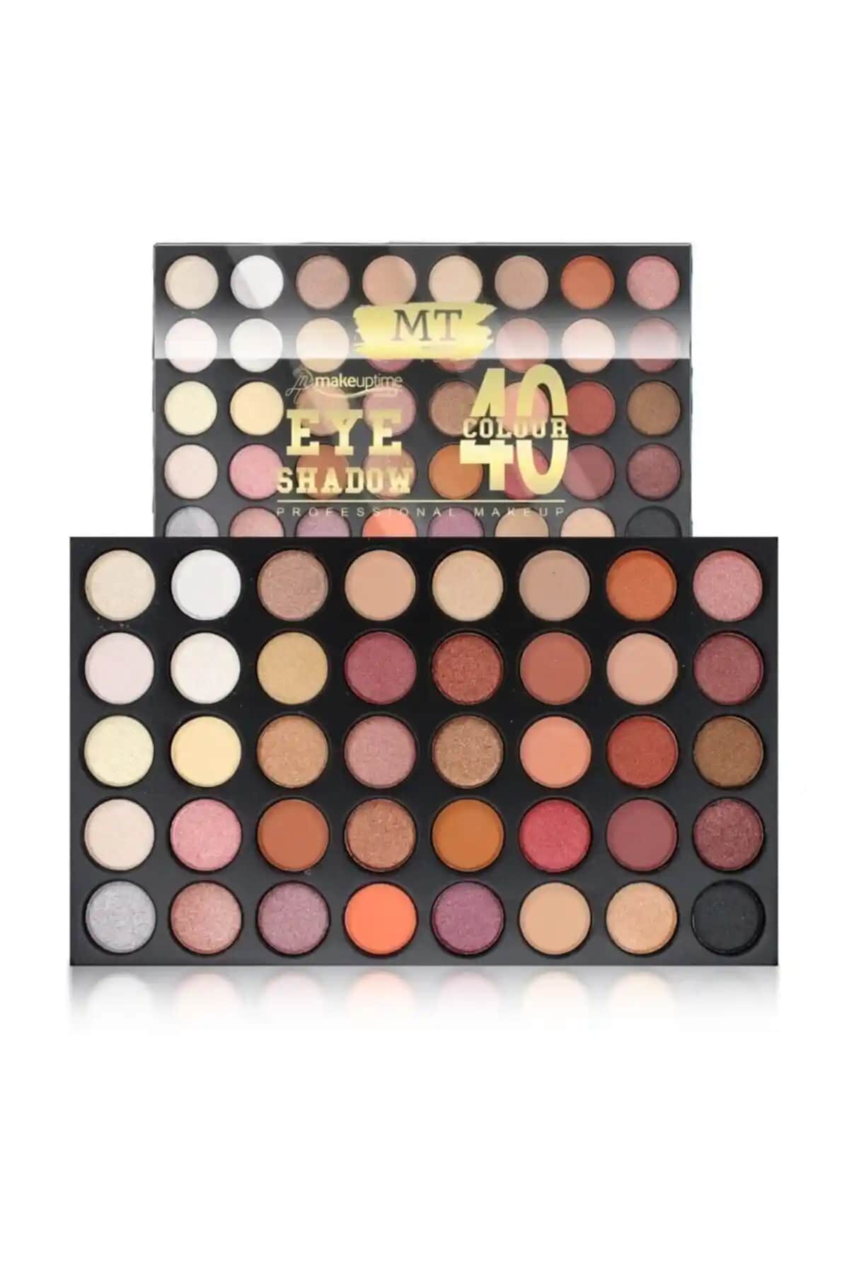 Makeuptime 40'lı Renkli Göz Farı Paleti: Çok Yönlü ve Uygun Fiyatlı Makyaj Malzemesi
