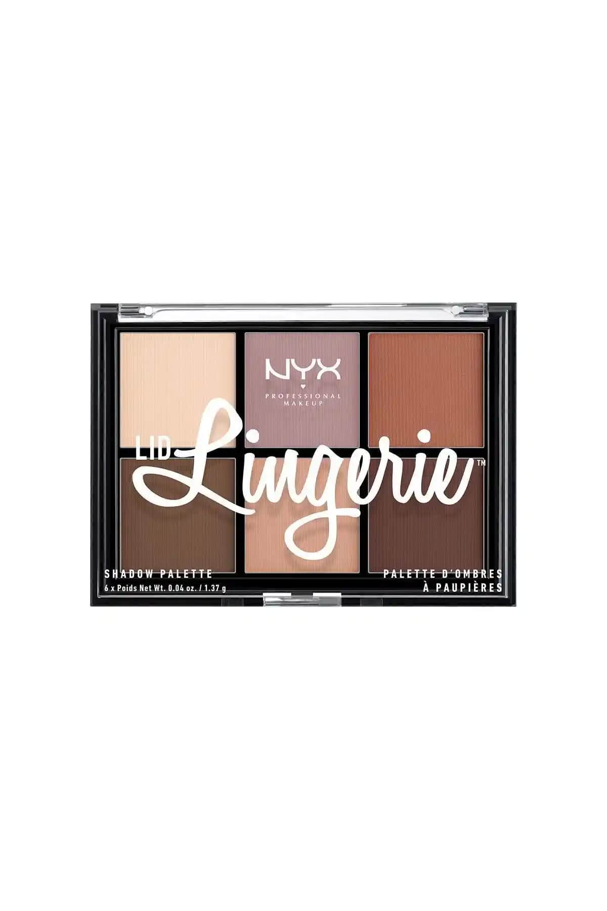 NYX Lingerie Shadow Palette Göz Farı Paleti - Şık ve Kalıcı Günlük ve Gece Makyajı