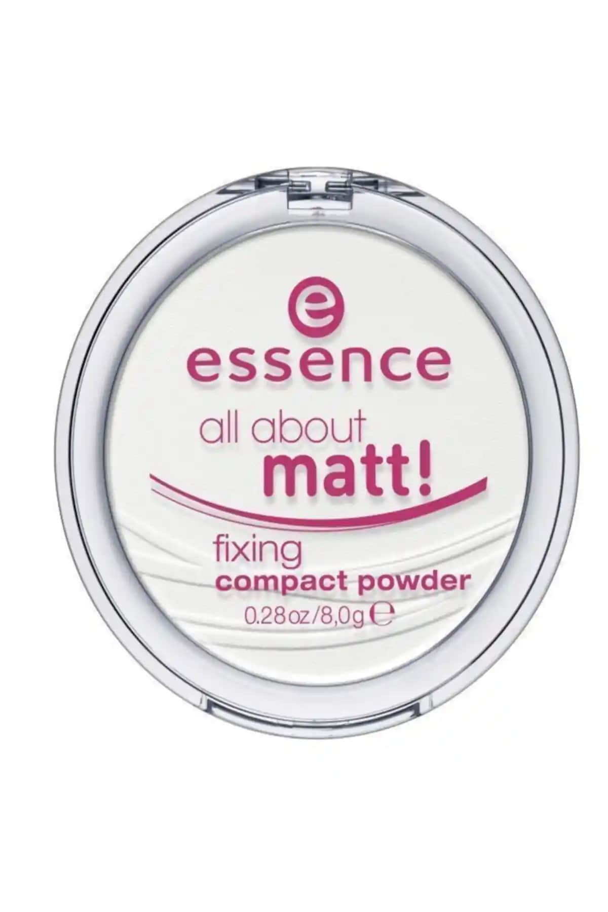 Essence All About Matt! Fixing Kompakt Pudra ile Gün Boyu Mat ve Taze Makyaj