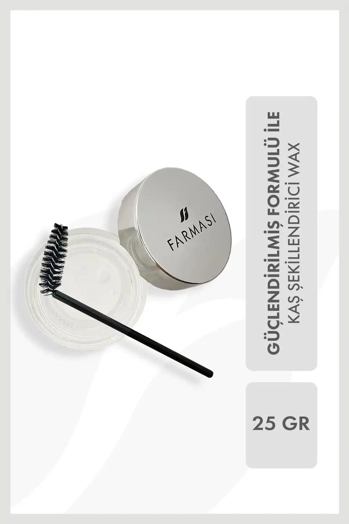 Farmasi Kaş Waxı 25 ml Doğal ve Uzun Süreli Kaş Şekillendirme ve Sabitleme Ürünü