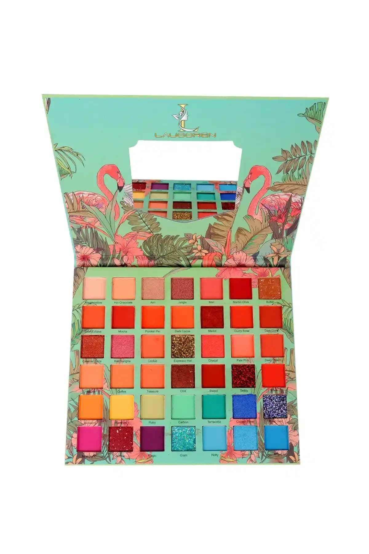 Lauooren Flamingo Holiday ve Revolution Reloaded Newtrals 2 Göz Farı Paletleri Karşılaştırması