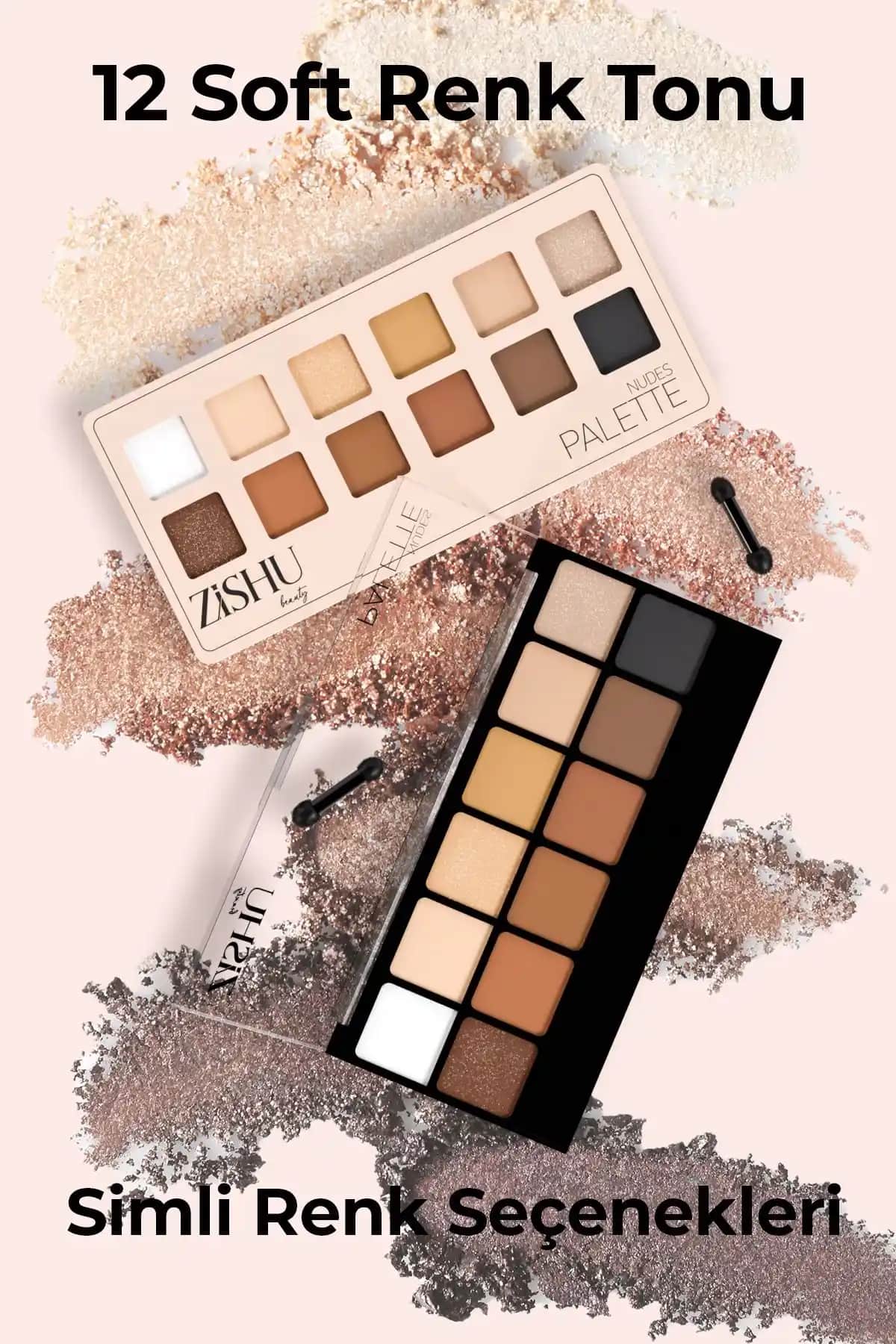 ZİSHU Göz Farı Paleti: Renk ve Işıltıyla Göz Makyajında Fark Yaratın