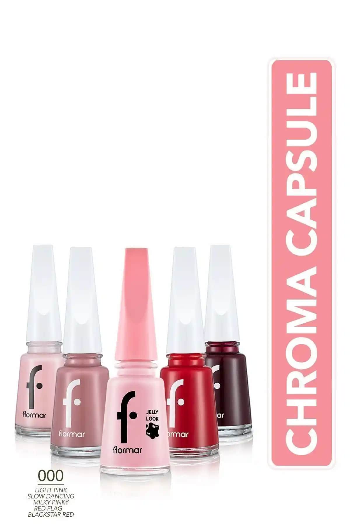 Flormar Chroma Capsule Makyaj Seti: Renkli ve Dayanıklı Oje Koleksiyonu