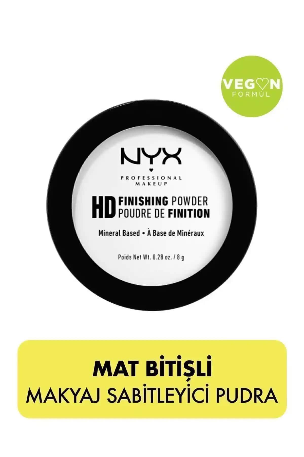 NYX Professional Makeup Sabitleyici Transparan Toz Pudra ile Makyajınızı Uzun Süre Taze ve Mat Tutun