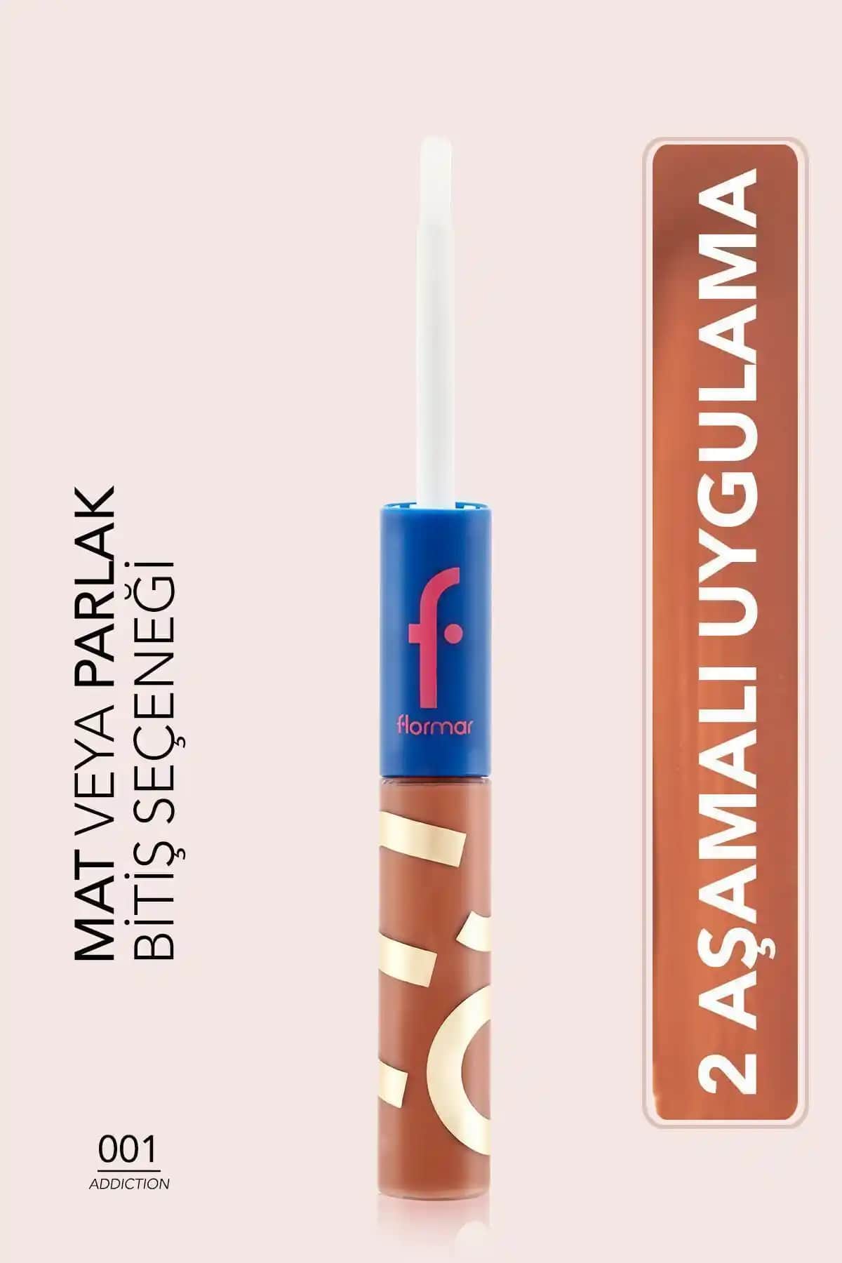 Flormar Parlatıcılı Mat Likit Ruj Festival Spirit Dudak Makyajında Çok Yönlü Kullanım